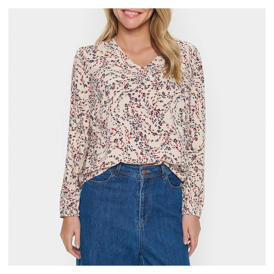 Pink Gazel Blouse main product photo