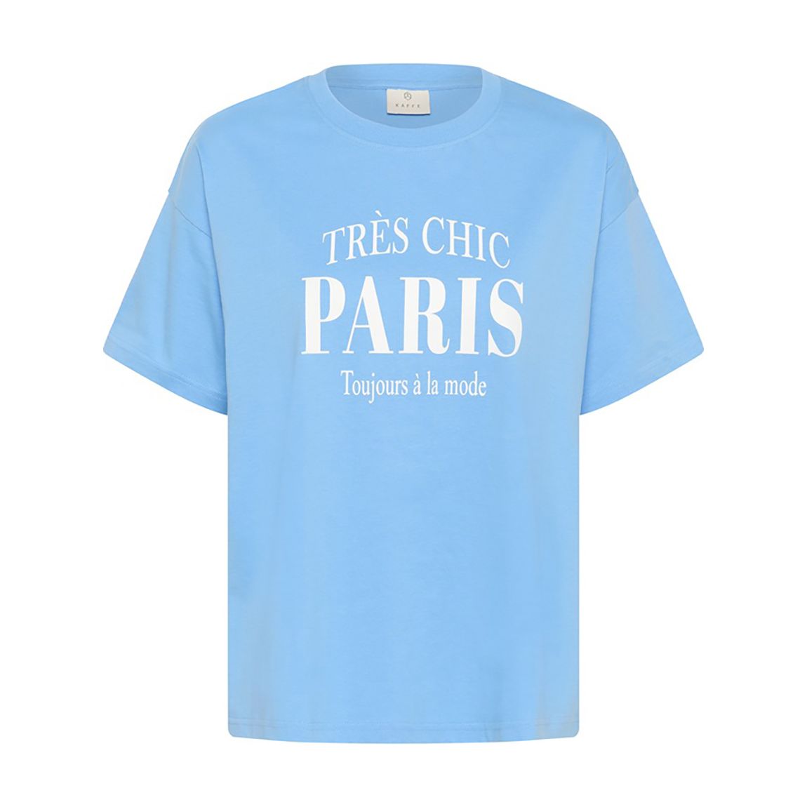 Blue Freja Cotton T-Shirt main product photo