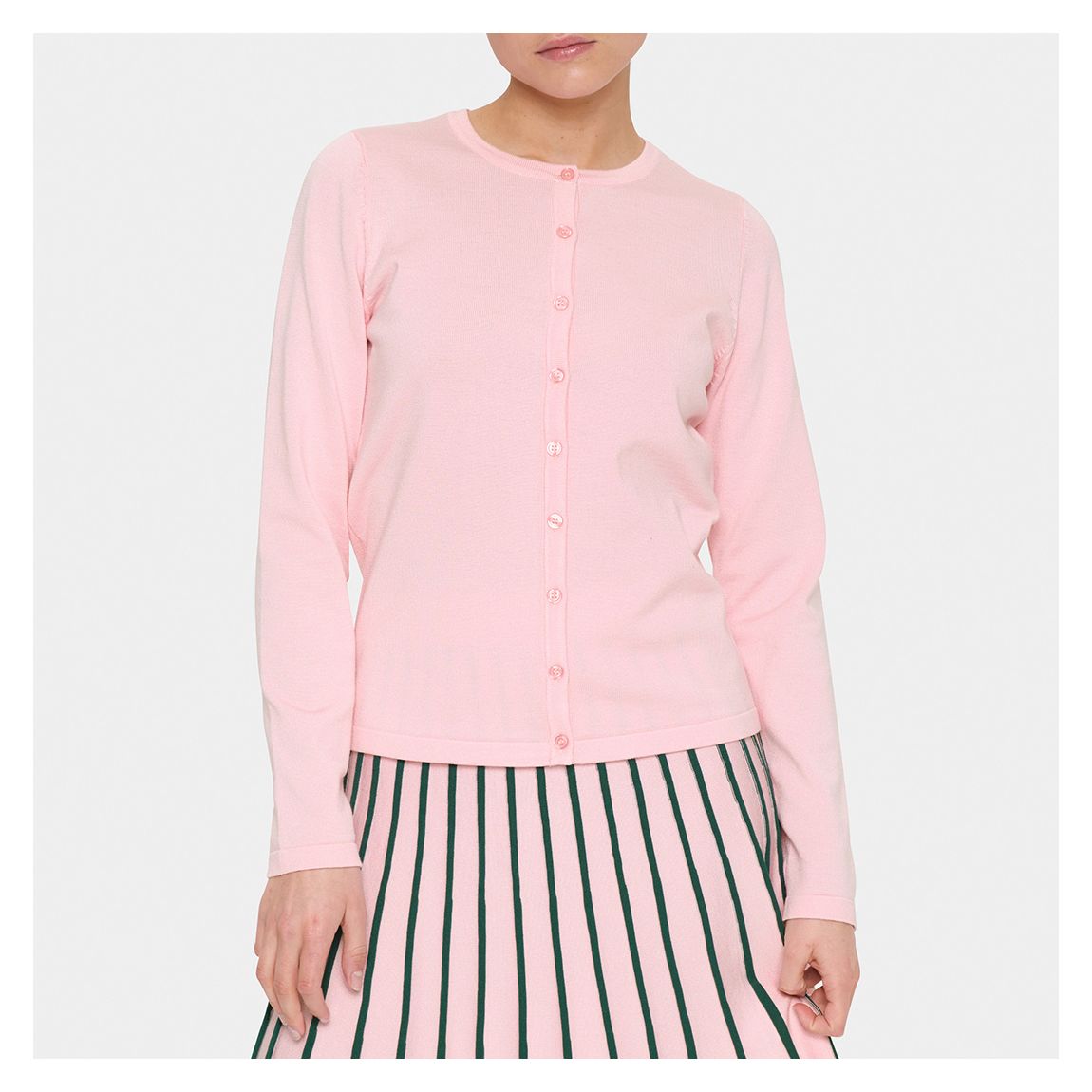 Pink Mila Cardigan main product photo
