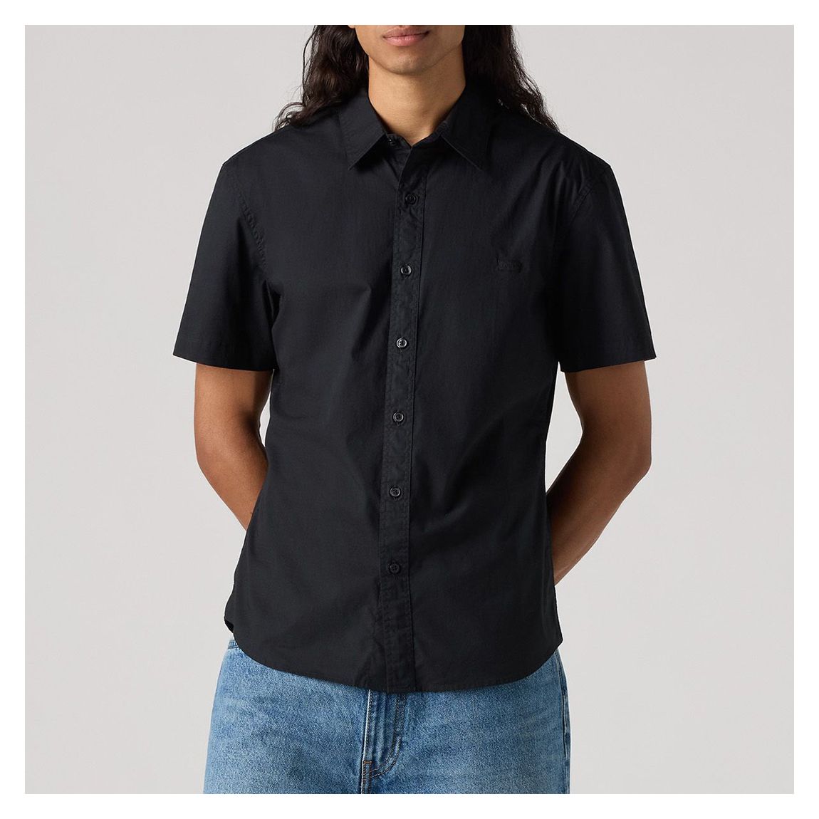 Black Polo Style Shirt main product photo