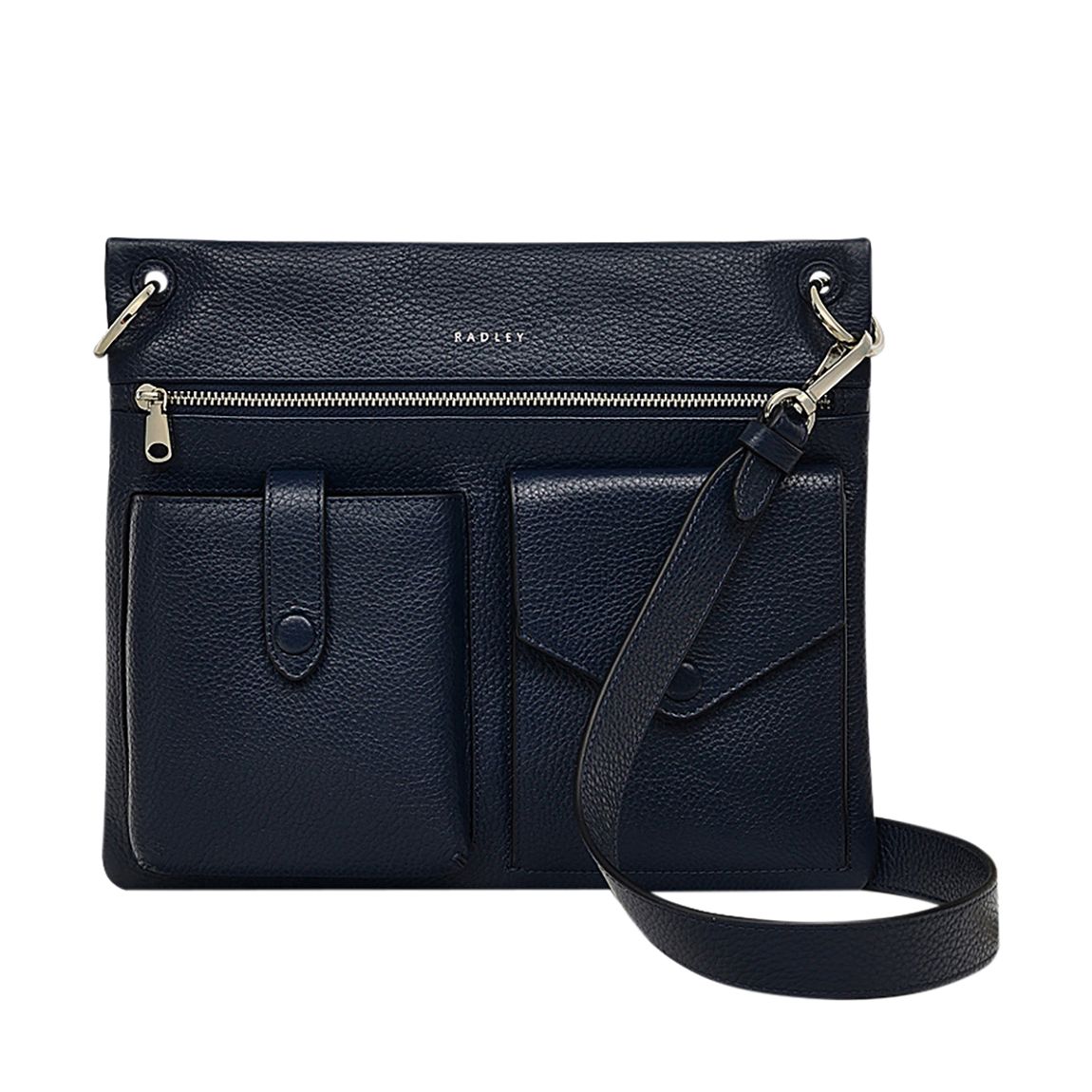 Ink Wilton Way Medium Ziptop Crossbody Bag main product photo