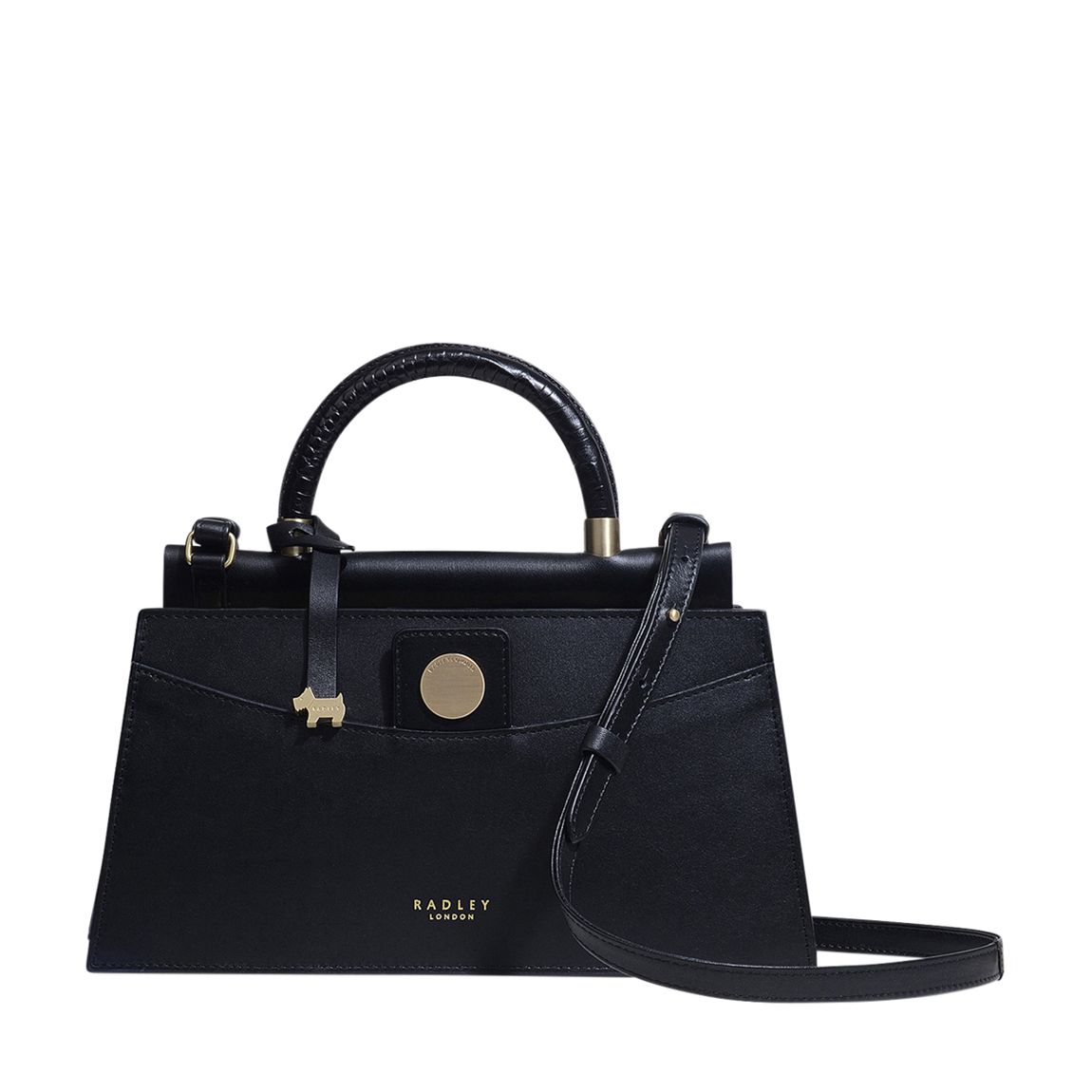 Black Claridge Way Small Ziptop Multiway Handbag main product photo