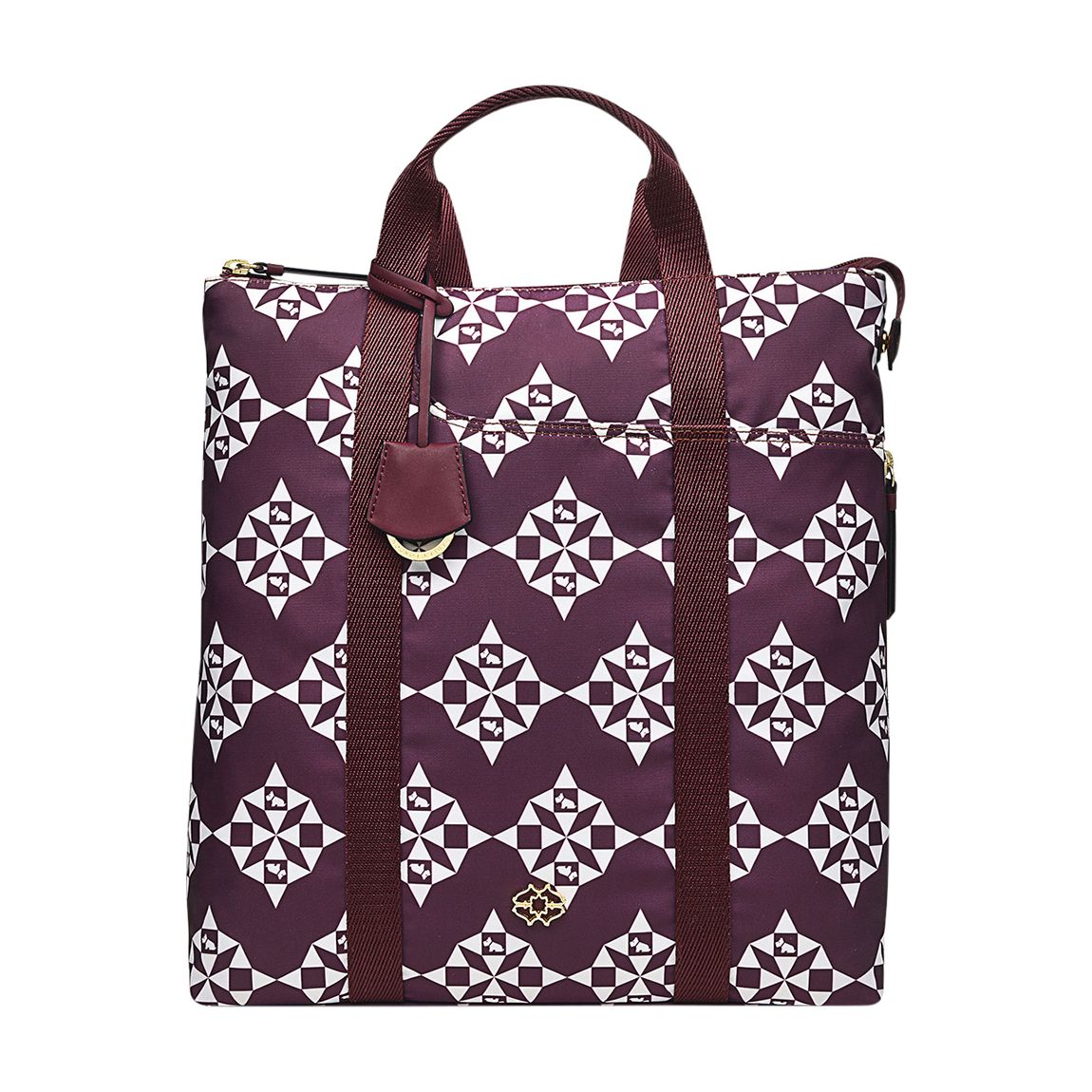 Dark Cherry Radley 24/7 Wallpa Medium Ziptop Backpack main product photo