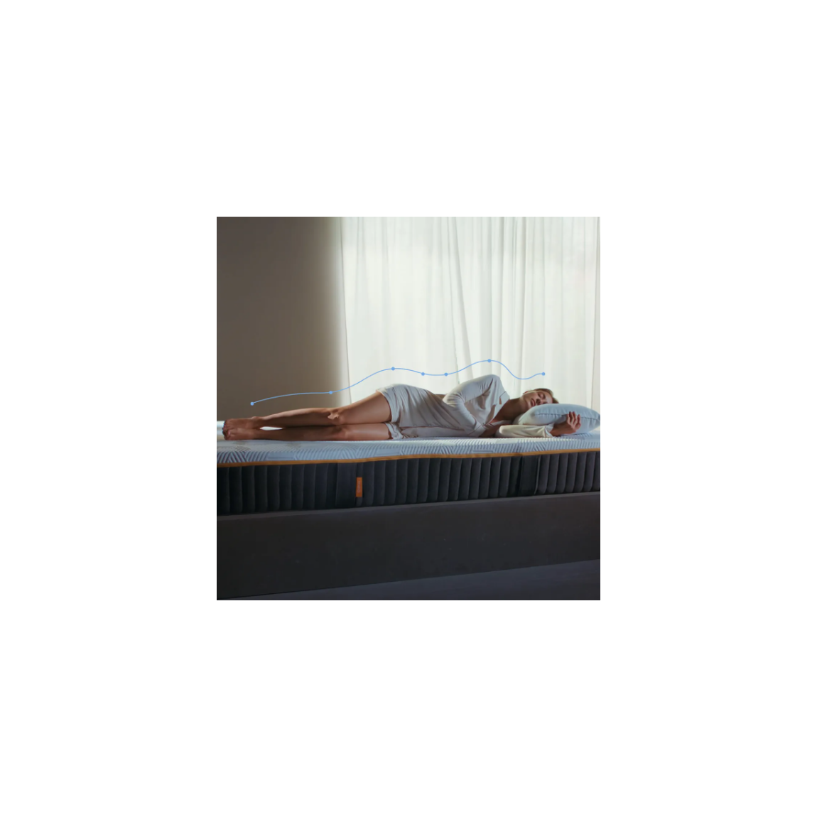 Hybrid Airgrid Mattress + Mattress Protector Bundle, Super King Size main product photo