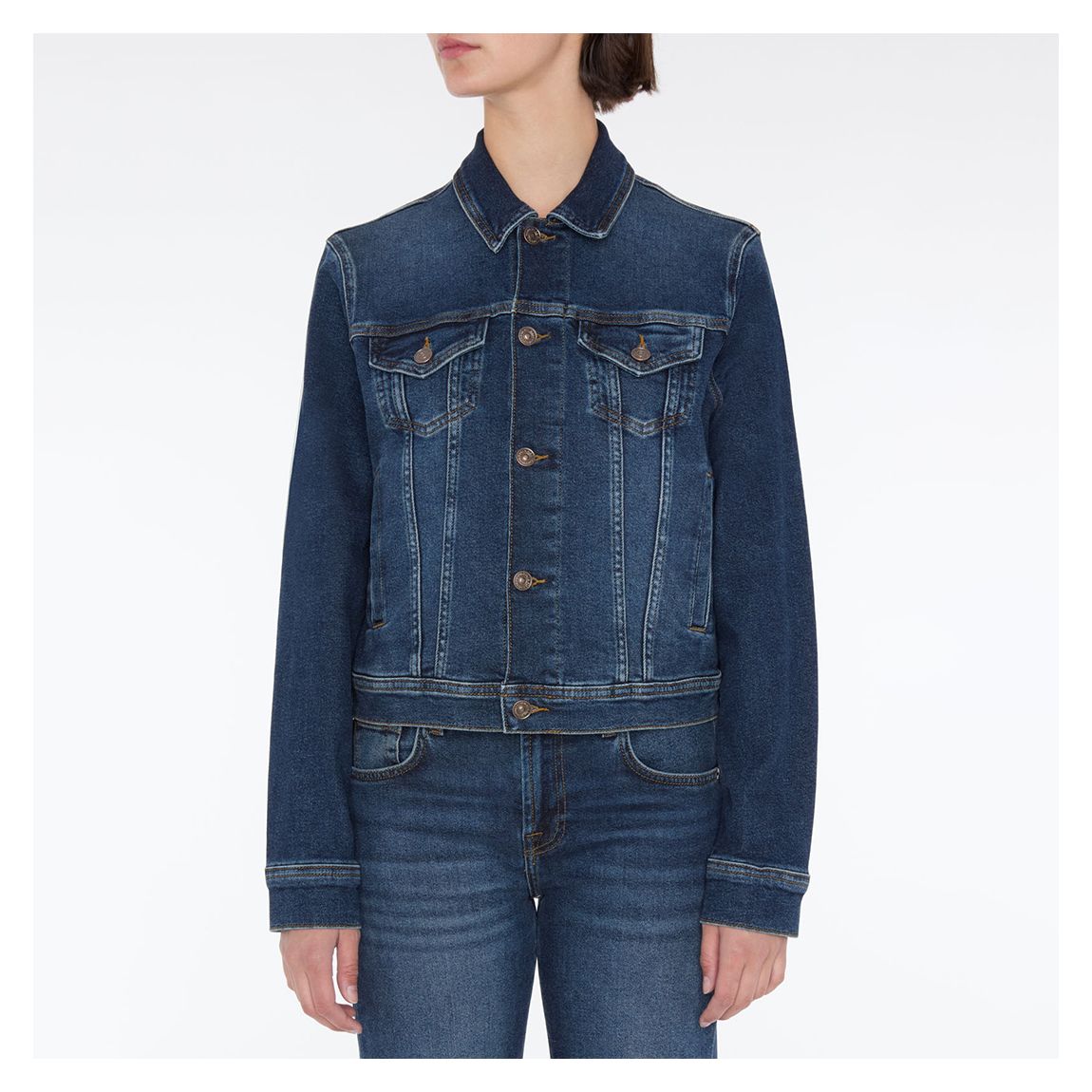 Indigo Classic Trucker Cisco Jacket main product photo