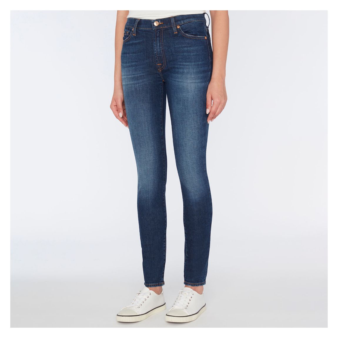 Indgio Skinny Slim Illusion Force Jeans main product photo