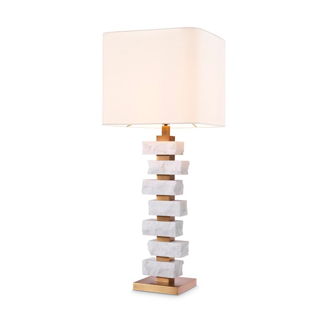 Amber Table Lamp, Large, Marble main product photo