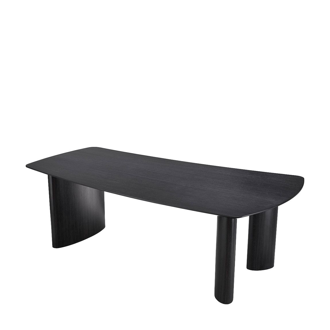 Bergman Dining Table, Small, Charcoal Grey Oak main product photo