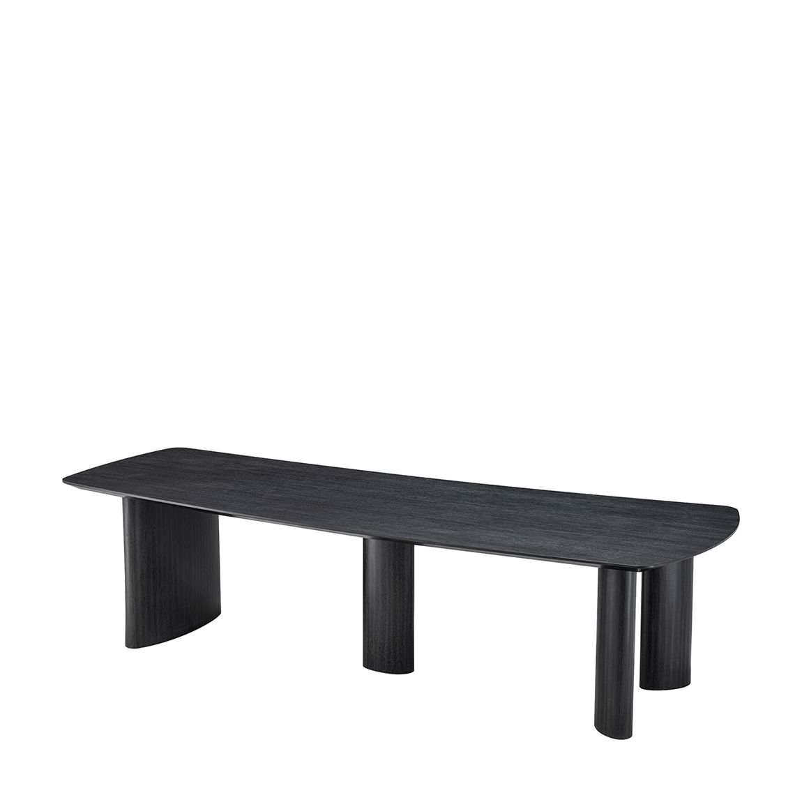 Bergman Dining Table, Large, Charcoal Grey Oak main product photo