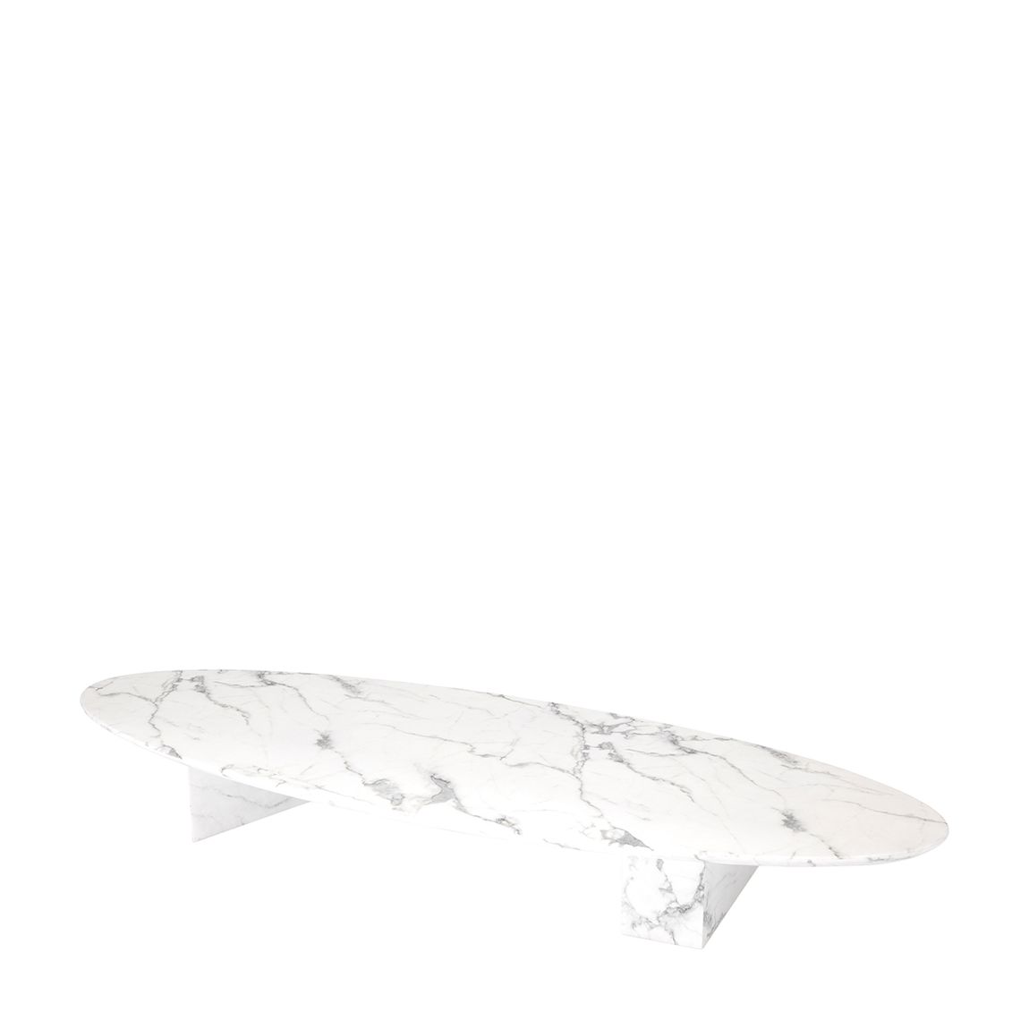 114397 - Coffee Table Aurore white faux marble main product photo