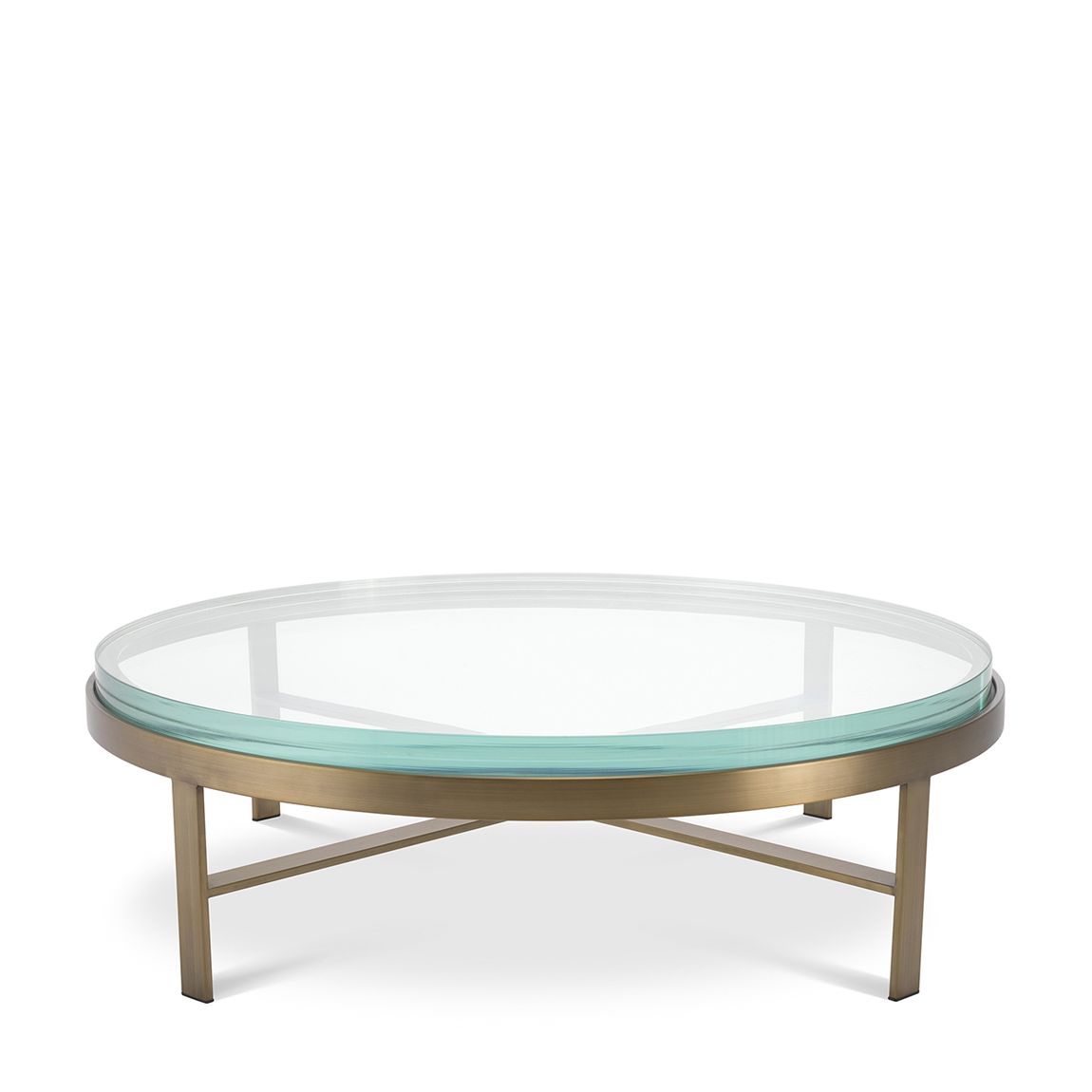 116512 - Coffee Table Hoxton brushed brass finish main product photo
