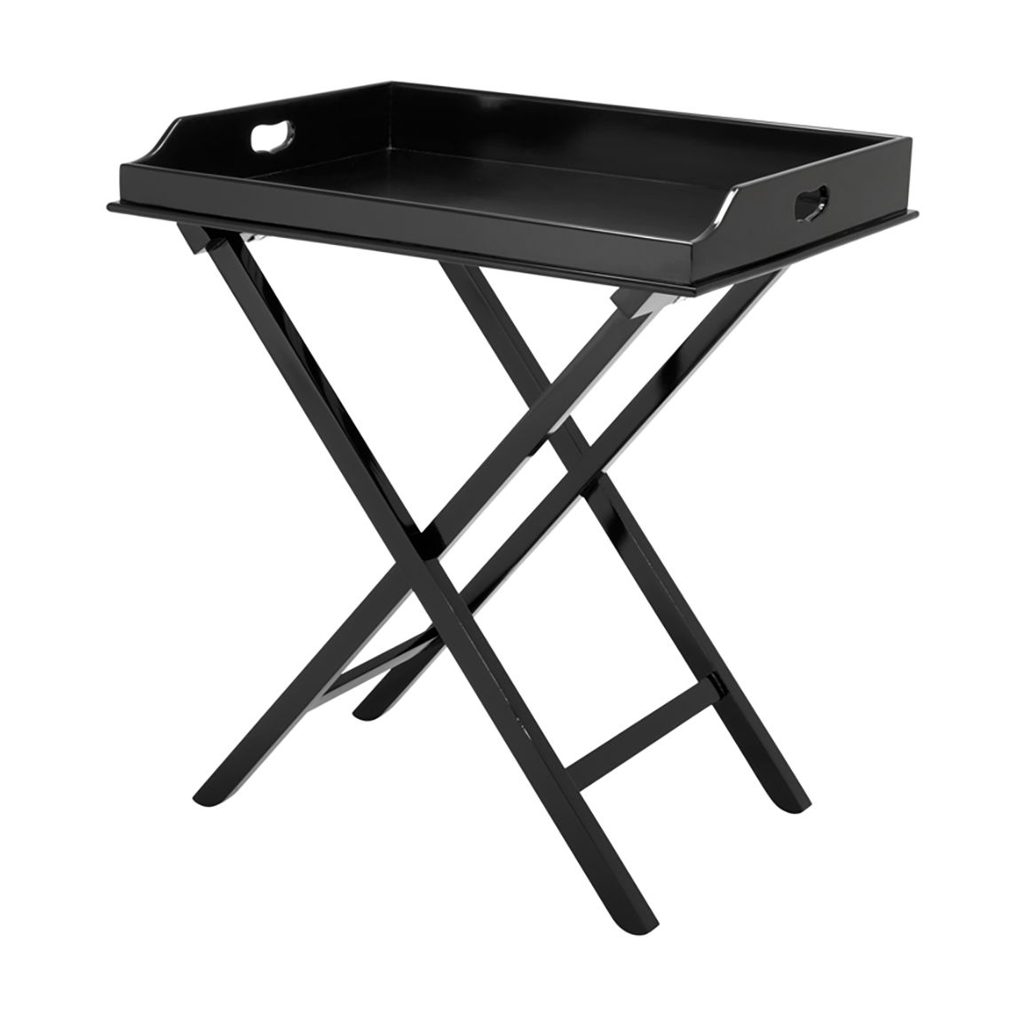 Osborn Butler Tray, Piano Black main product photo