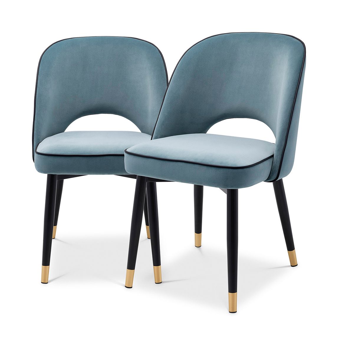 Cliff Dining Chair, Savona Blue, Set of 2 main product photo