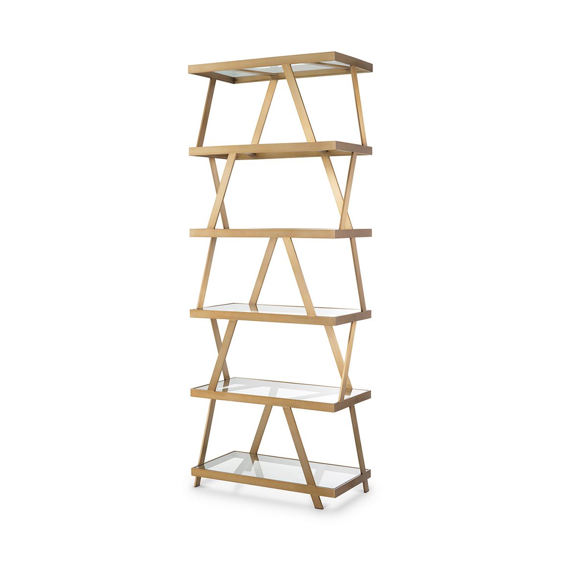 Billinghurst Cabinet, Brushed Brass main product photo