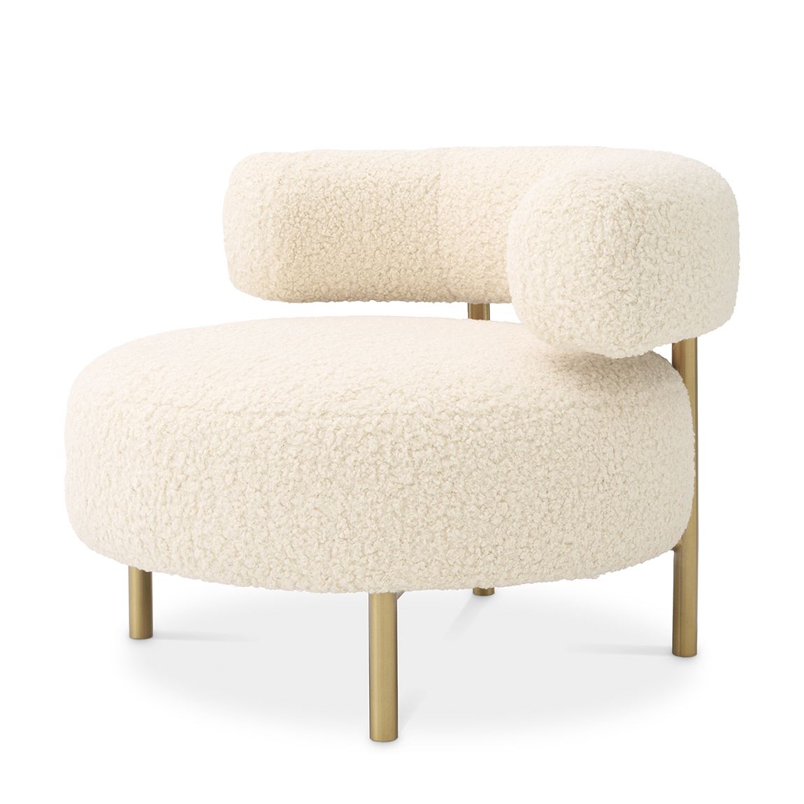Thompson Chair, Brushed Brass main product photo