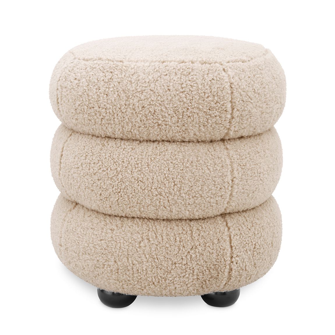 Tulum Stool, Brisbane Cream main product photo
