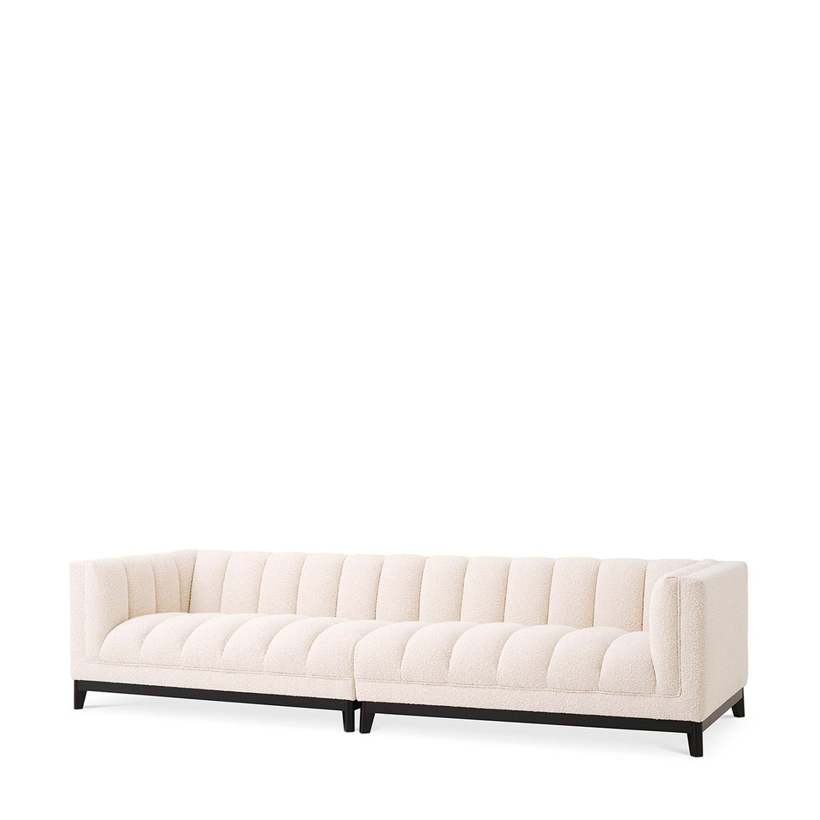 Ditmar Sofa, Large, Bouclé Cream main product photo