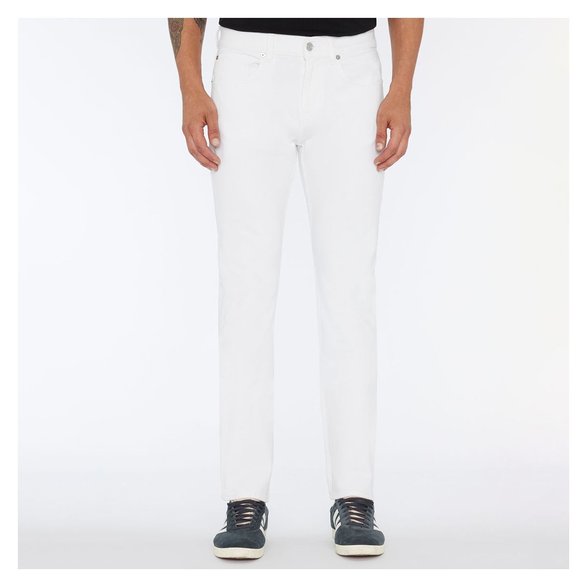 White The Straight Jeans main product photo