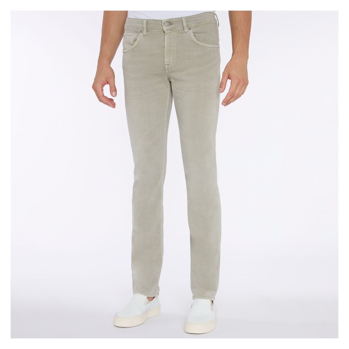 Light Grey Slimmy Stretch Jeans main product photo