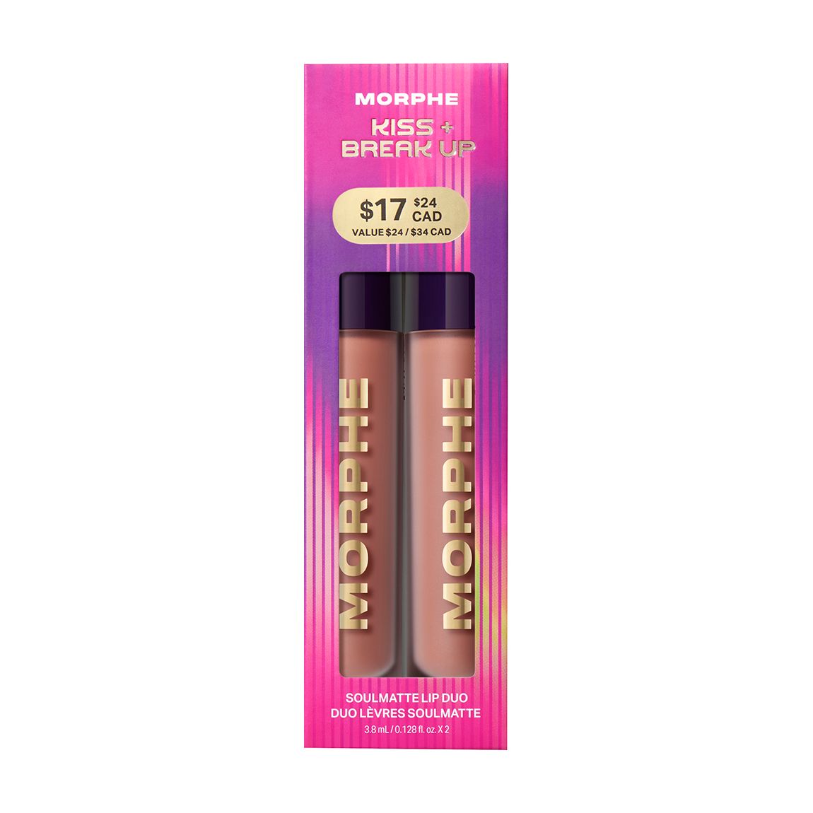 Holiday 2024 Kiss & Break Up Soulmatte Lip Mousse Duo main product photo