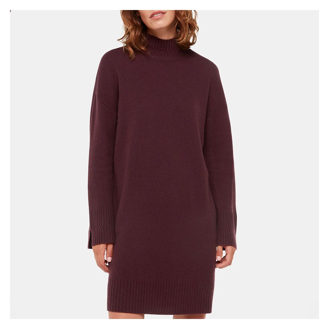 005037266 90 AMELIA WOOL KNITTED DRESS - 90 main product photo