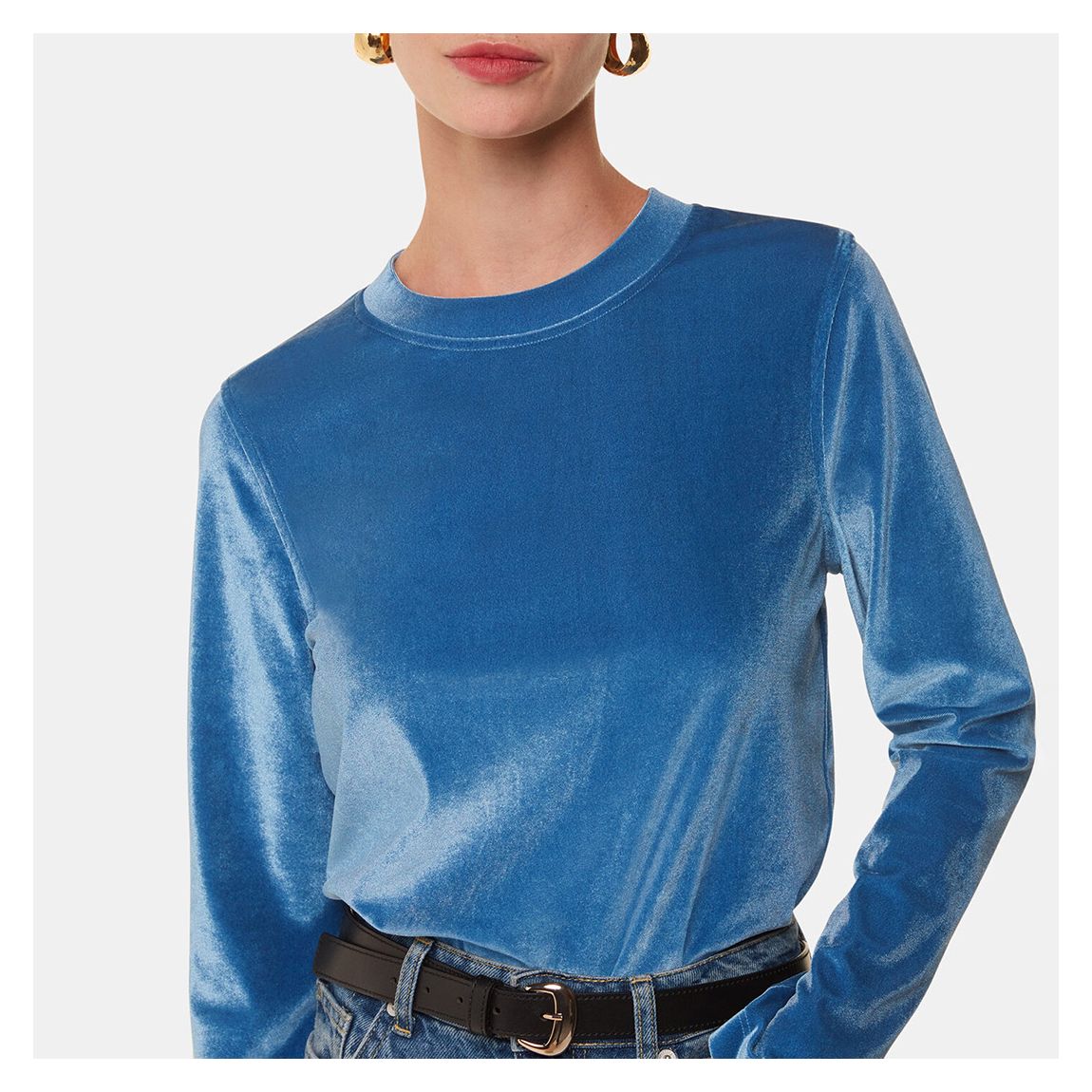 011039378 09 Olivia Velvet Top - 09 main product photo