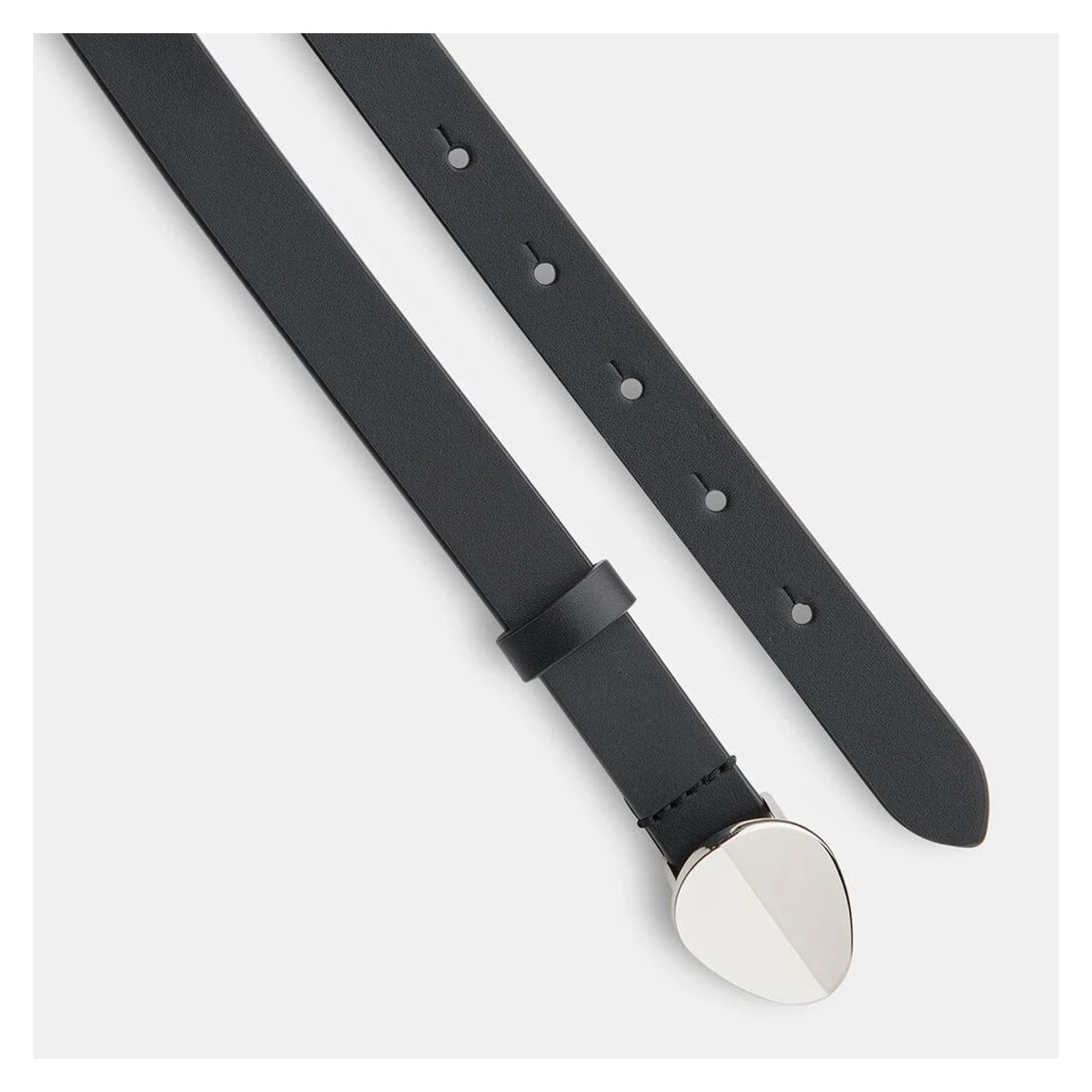 Black Oval Buckle Belt main product photo
