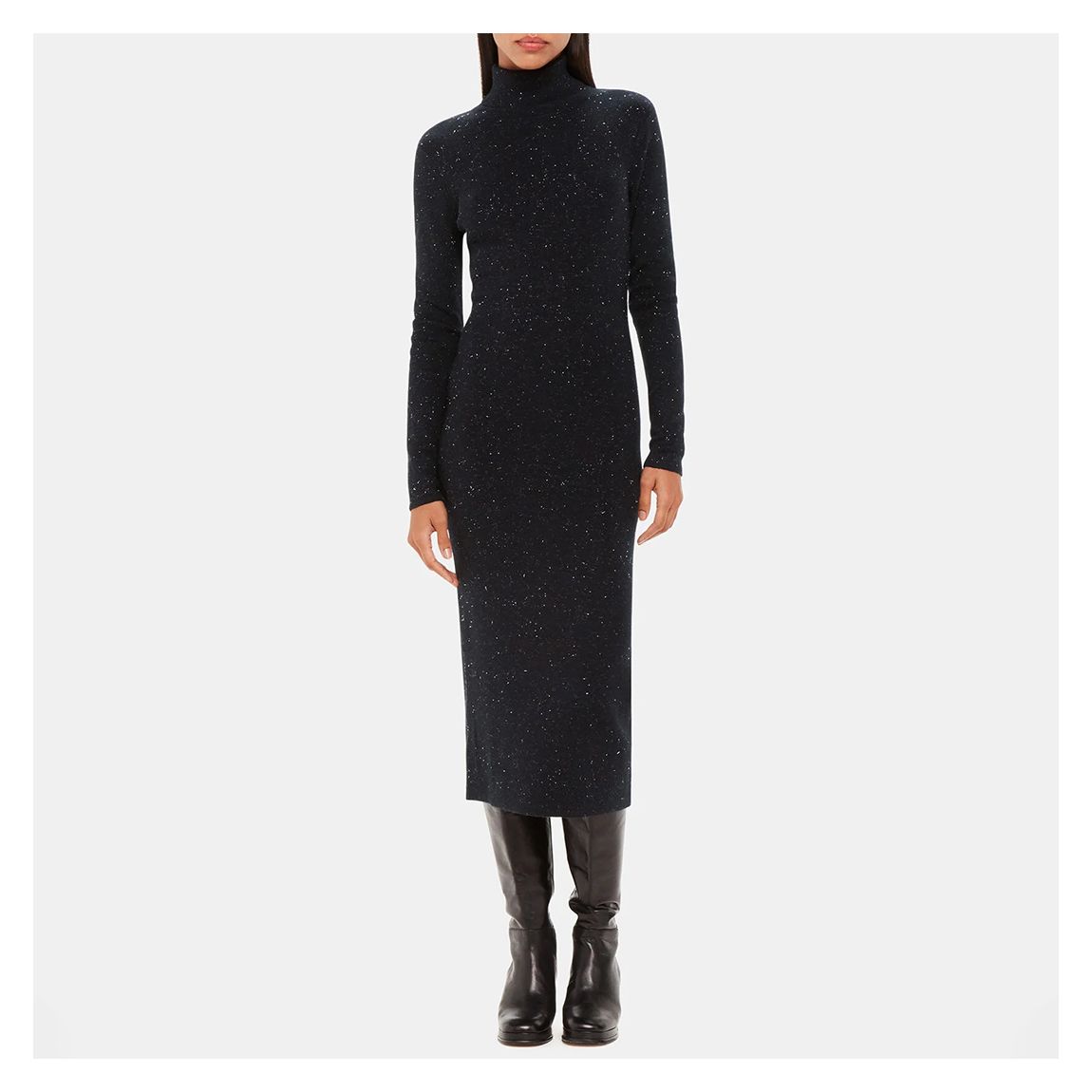 004037513 01 Annie Sparkle Roll Neck Dress - 01 main product photo