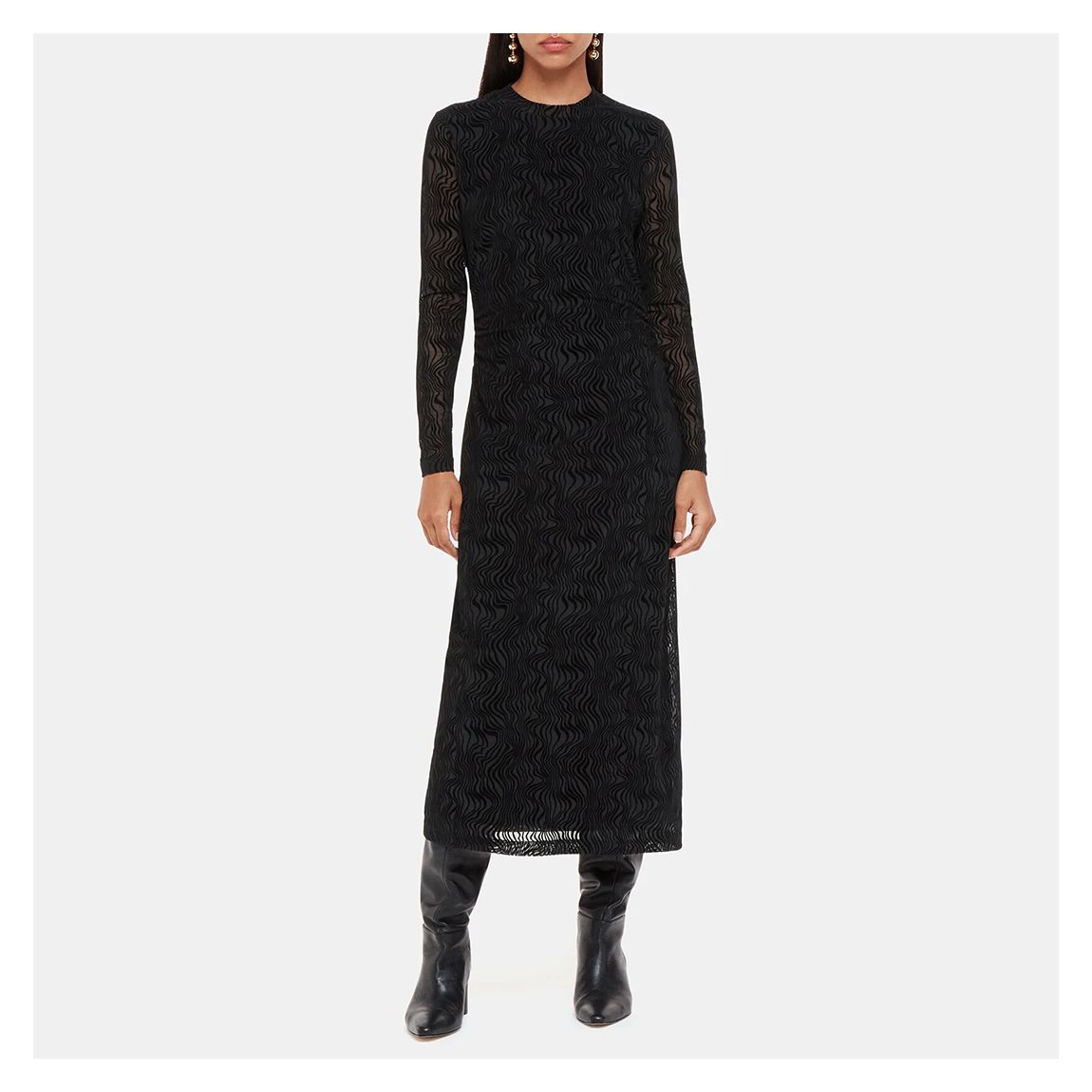 004037855 01 Squiggle Mesh Dress - 01 main product photo