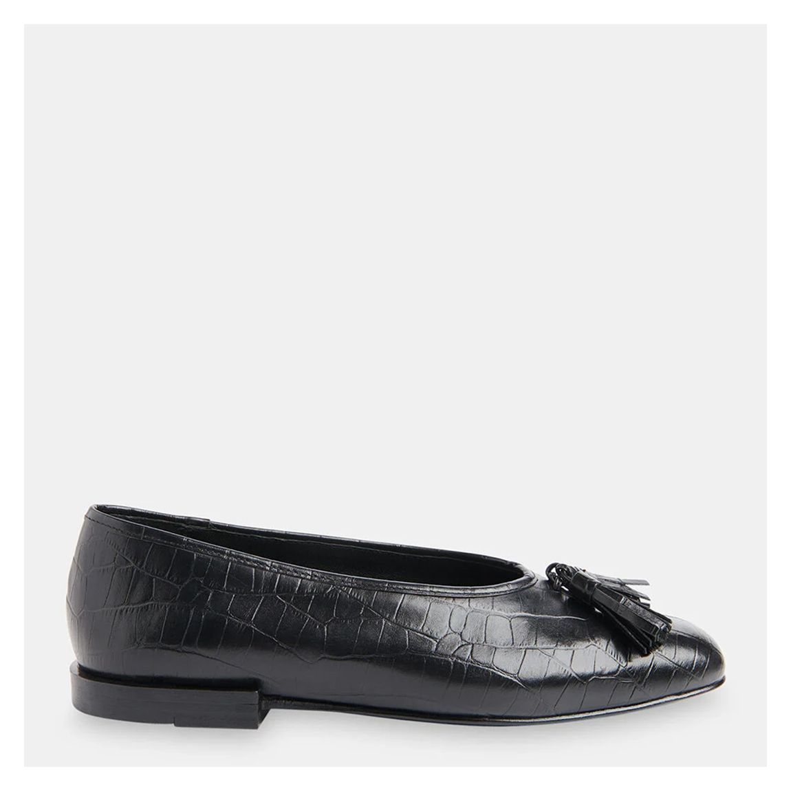 Black Cilou Tassel Croc Ballet main product photo