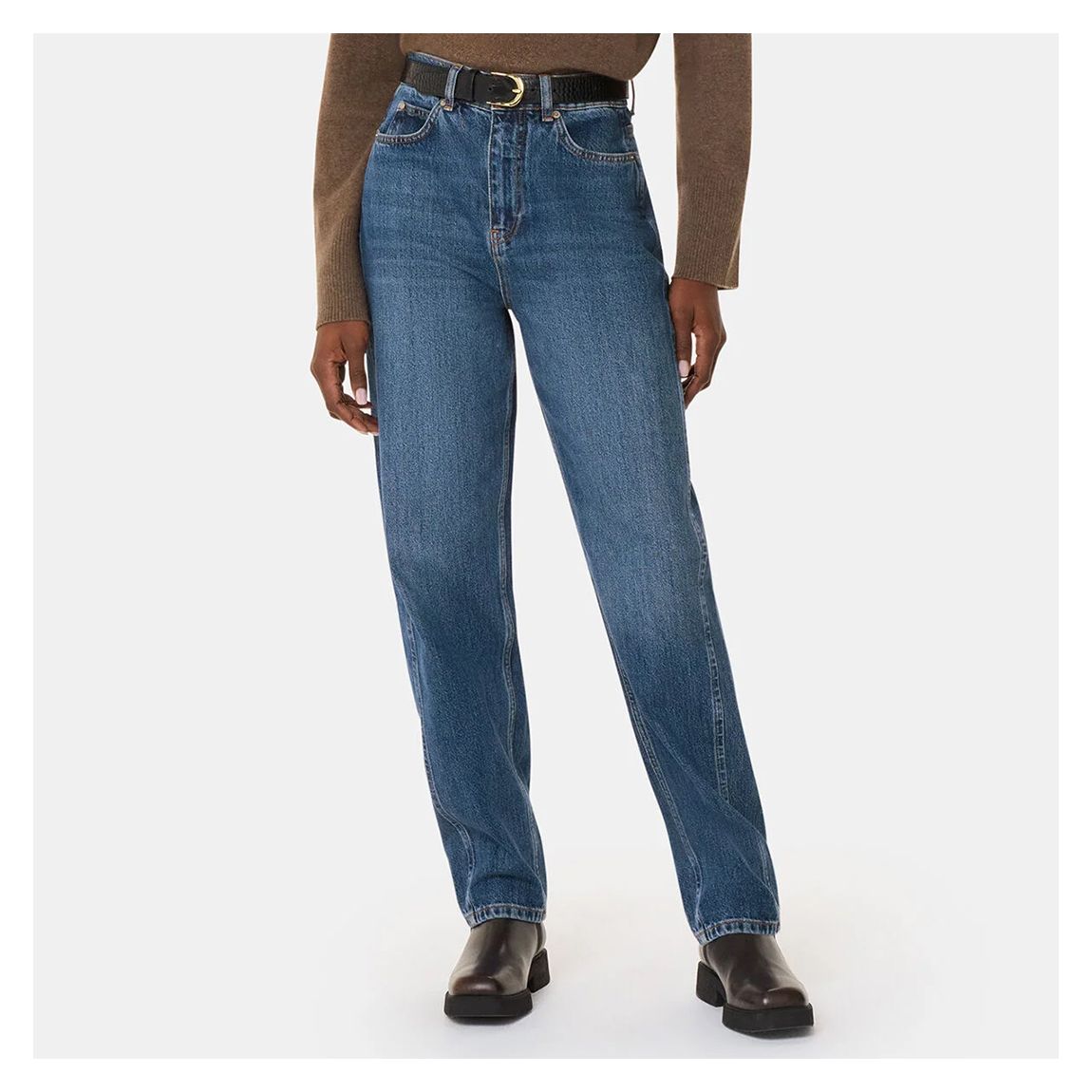 Blue Authentic Tapered Jeans main product photo