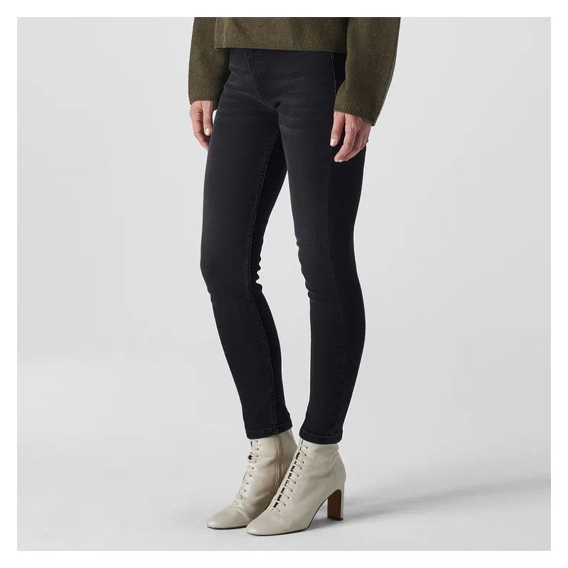 Black Stretch Sculpt Stretch Skinny Jeans main product photo