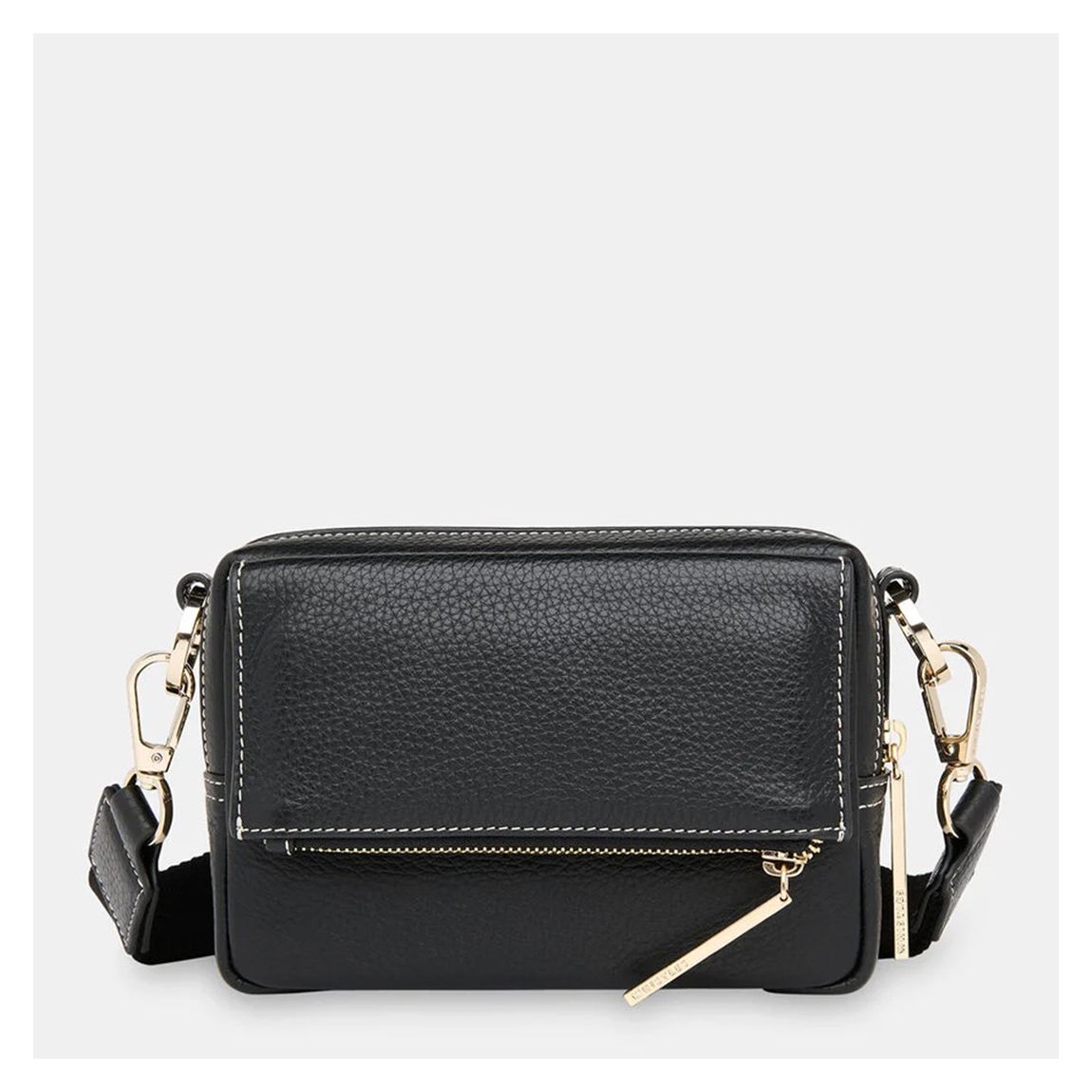 Black Bibi Stitch Crossbody Bag main product photo