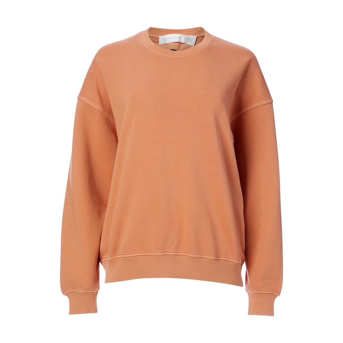 Orange Tie Back Sweatshirt main product photo