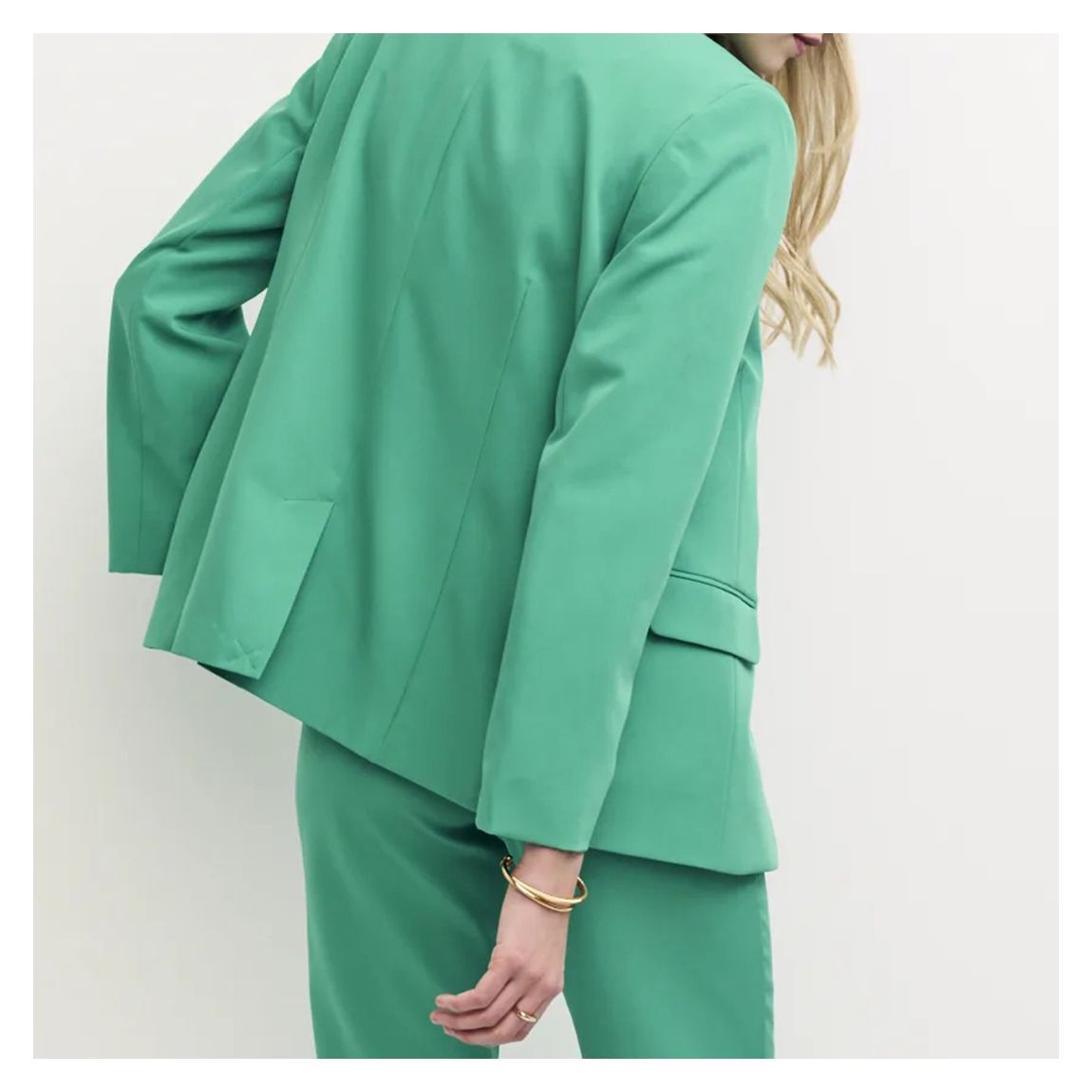 Green Julie Tailored Blazer main product photo