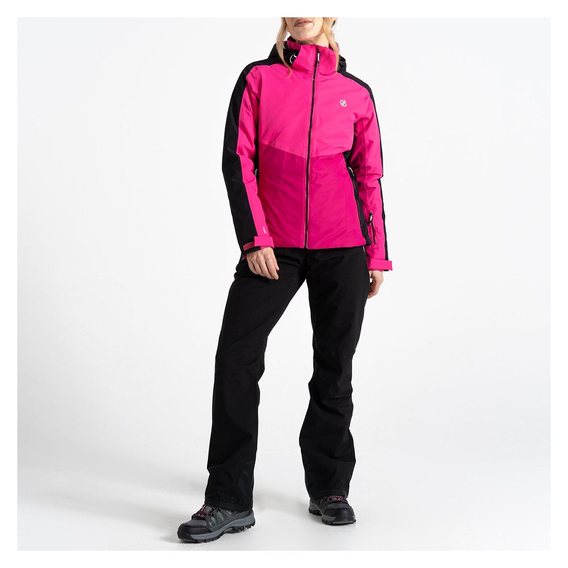 Pink Climatise Waterproof Ski Jacket main product photo