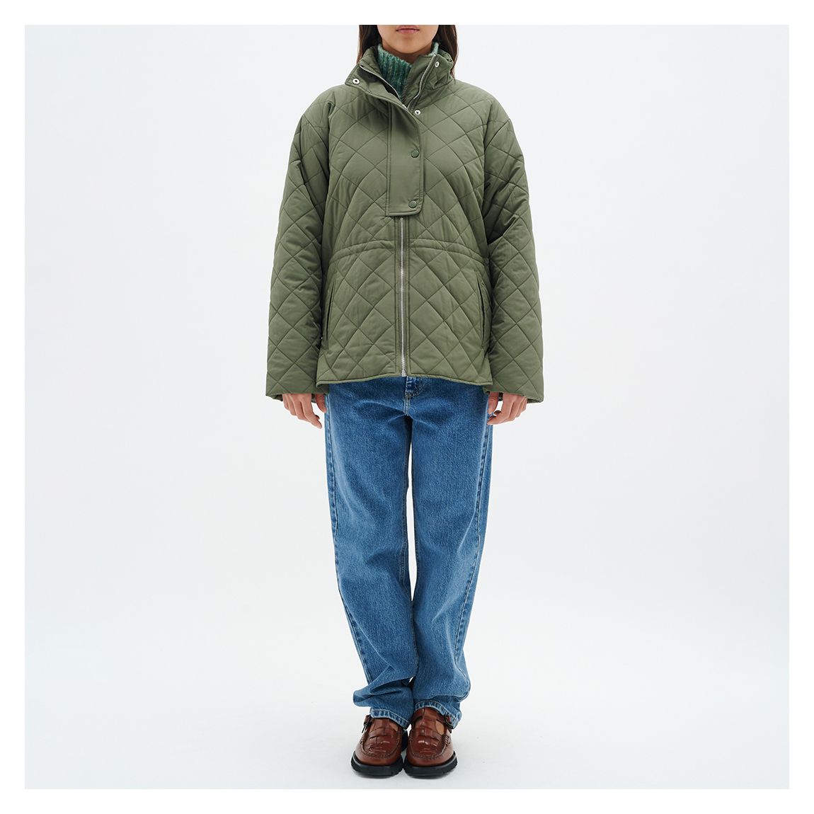 Khaki Mopa Padded Jacket main product photo
