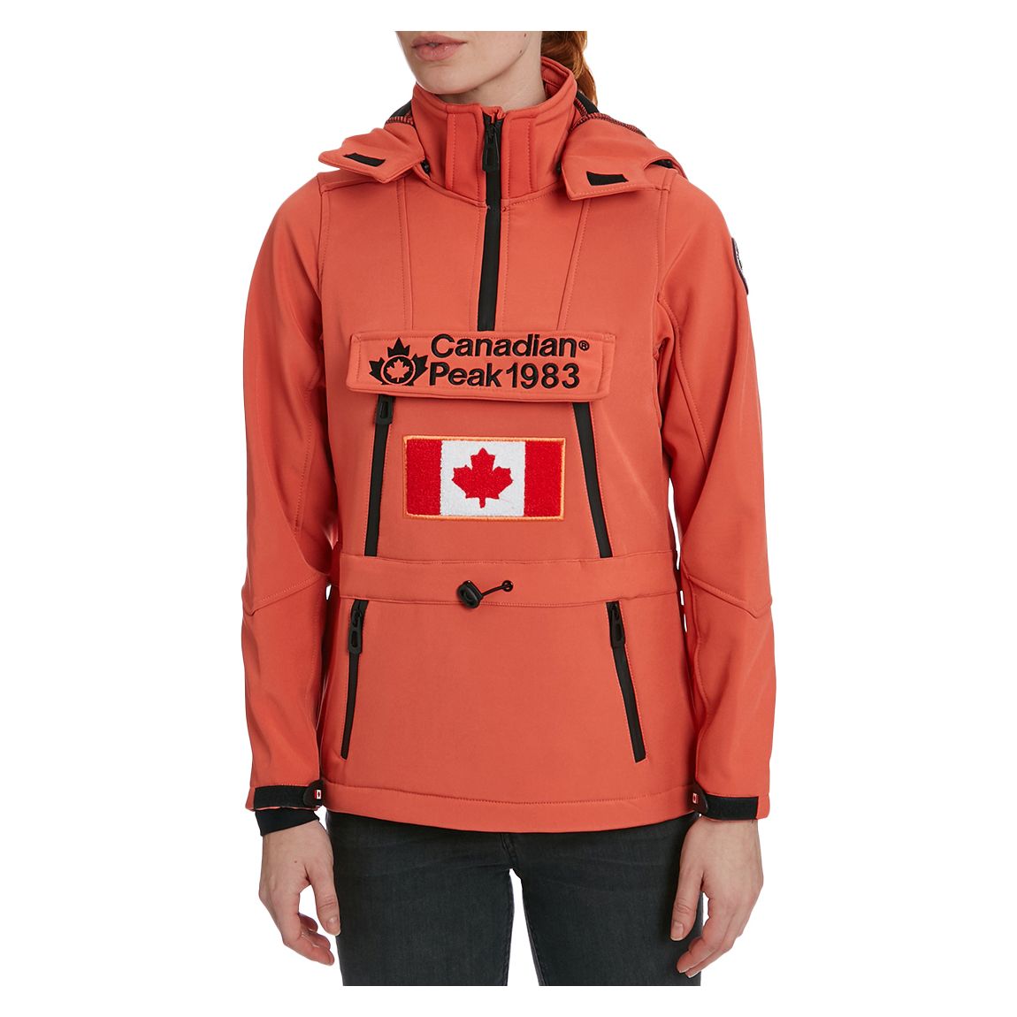 Coral Softshell Half Zip Lightweight Jacket main product photo
