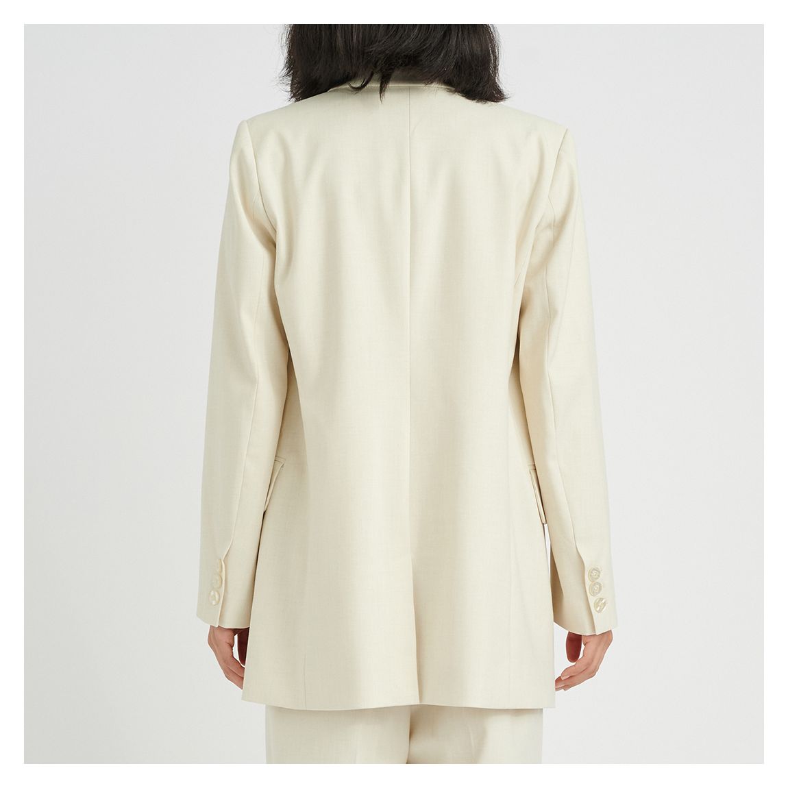 Cream Kyrah Single Breasted Blazer main product photo
