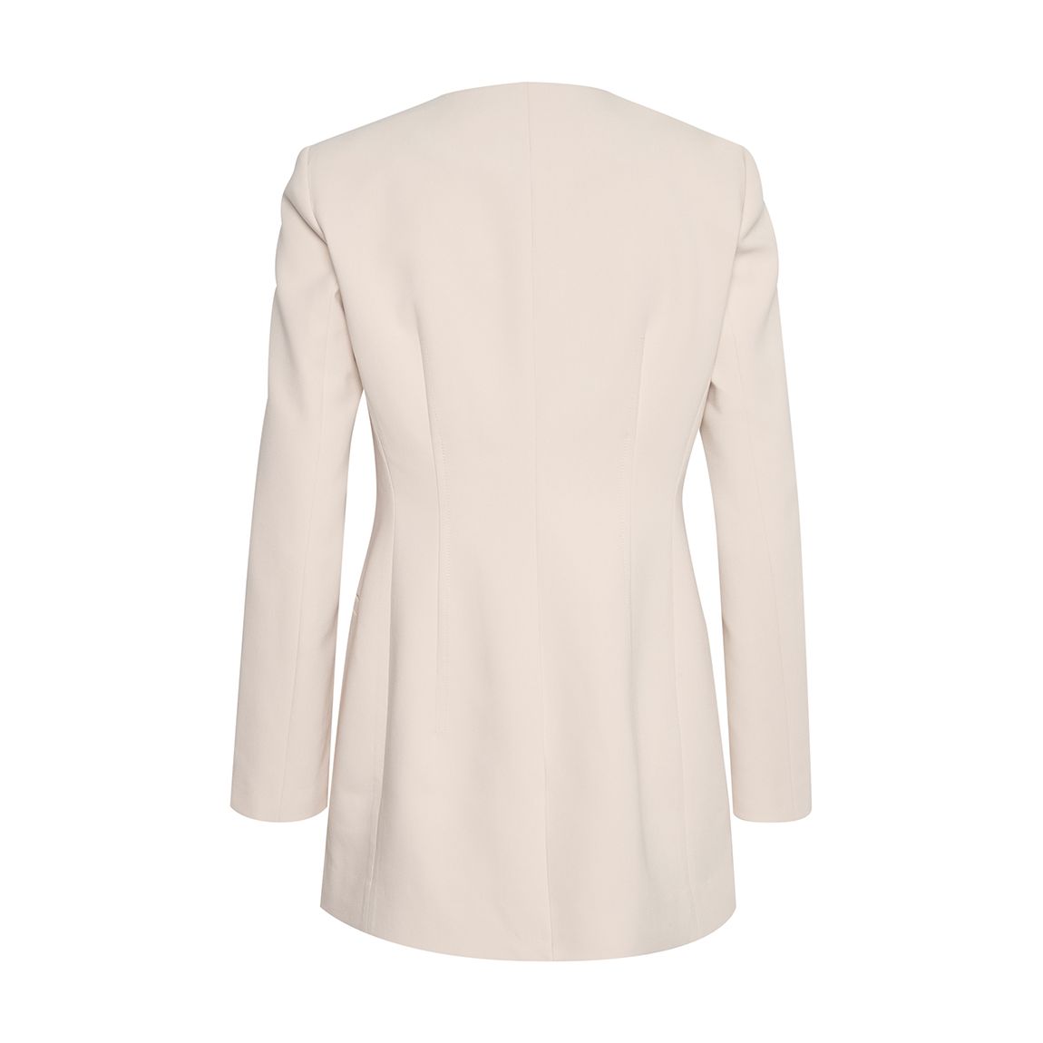 Cream Willow V-Neck Blazer main product photo