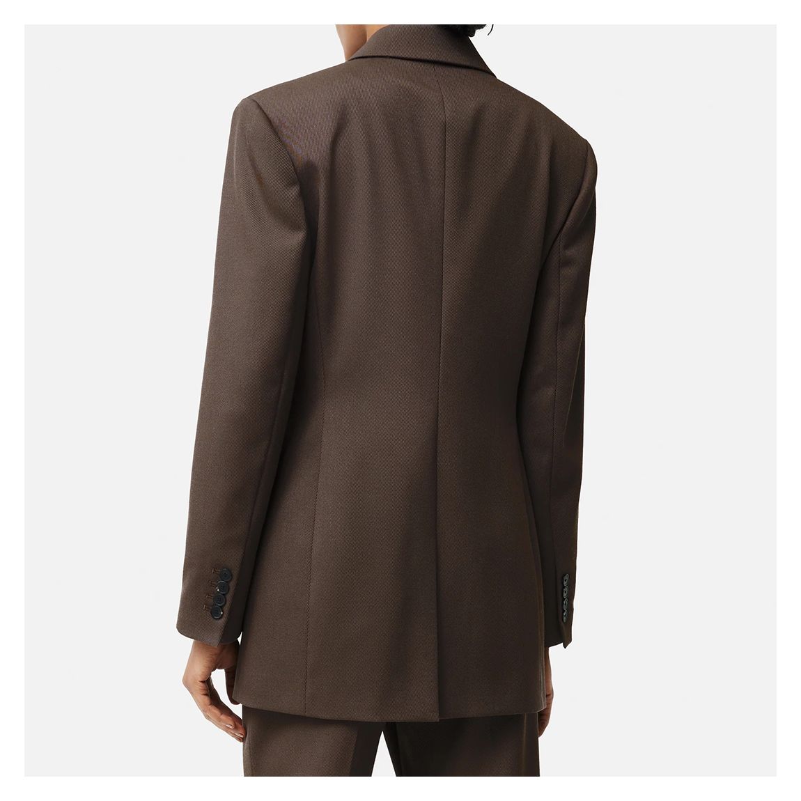 Coffee Locke Wool Blend Blazer main product photo