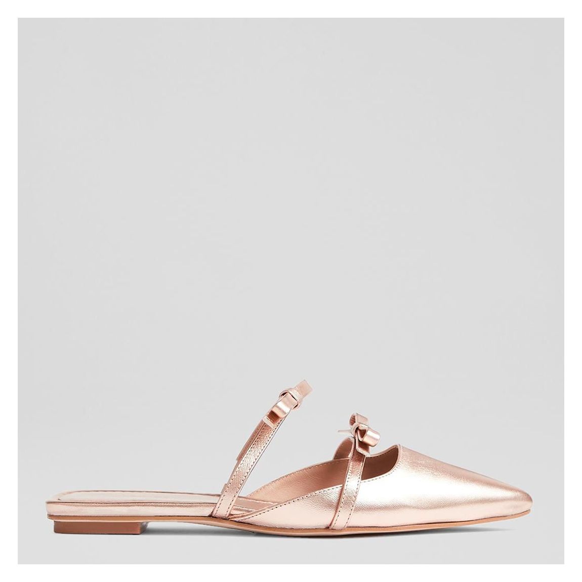 Pink Pale Rose Ariella Flat Mules main product photo