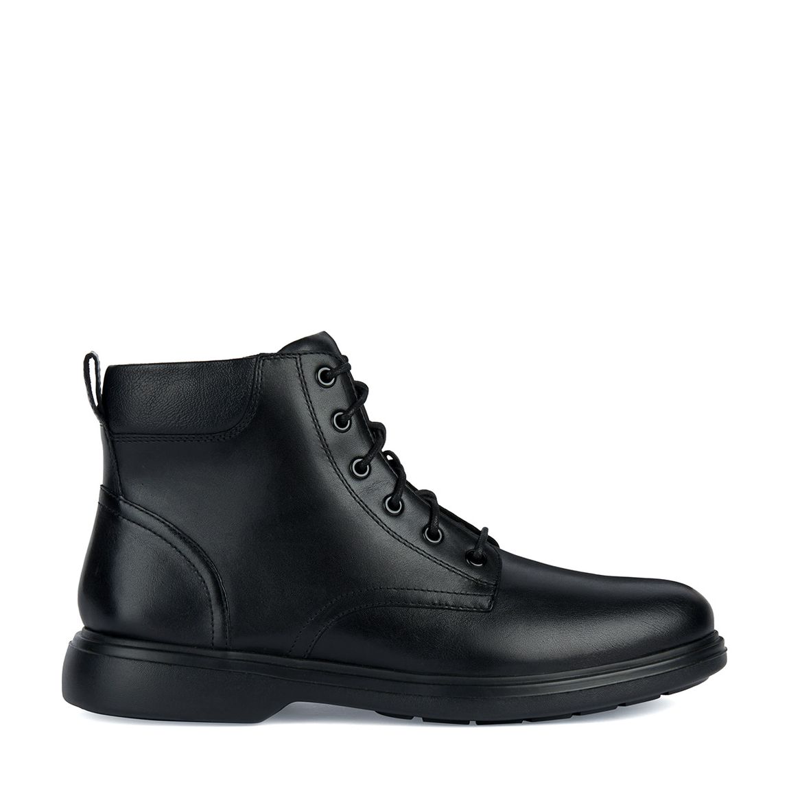 Black Ottavio Leather Ankle Boots main product photo