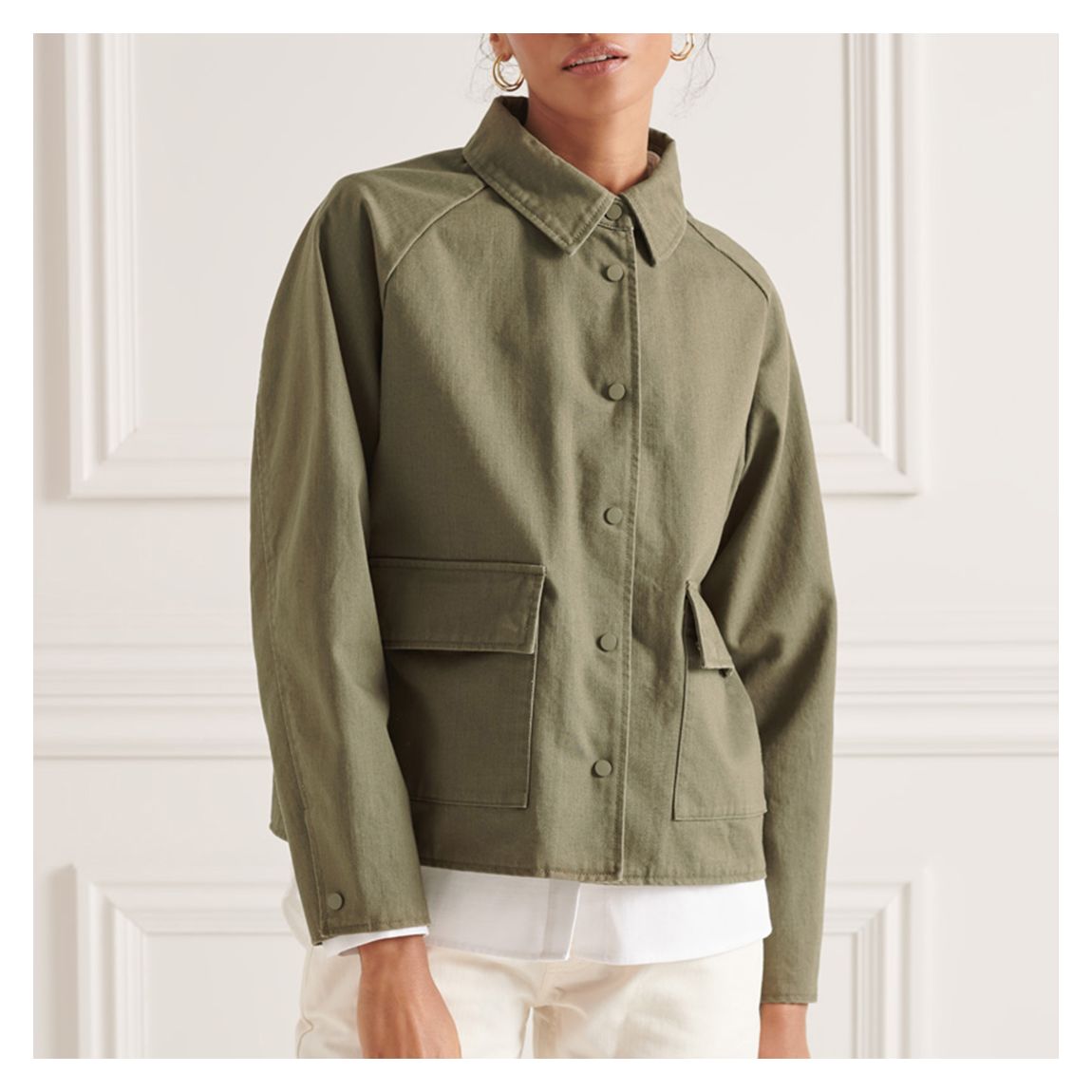 Moss Khaki Chore Coat main product photo