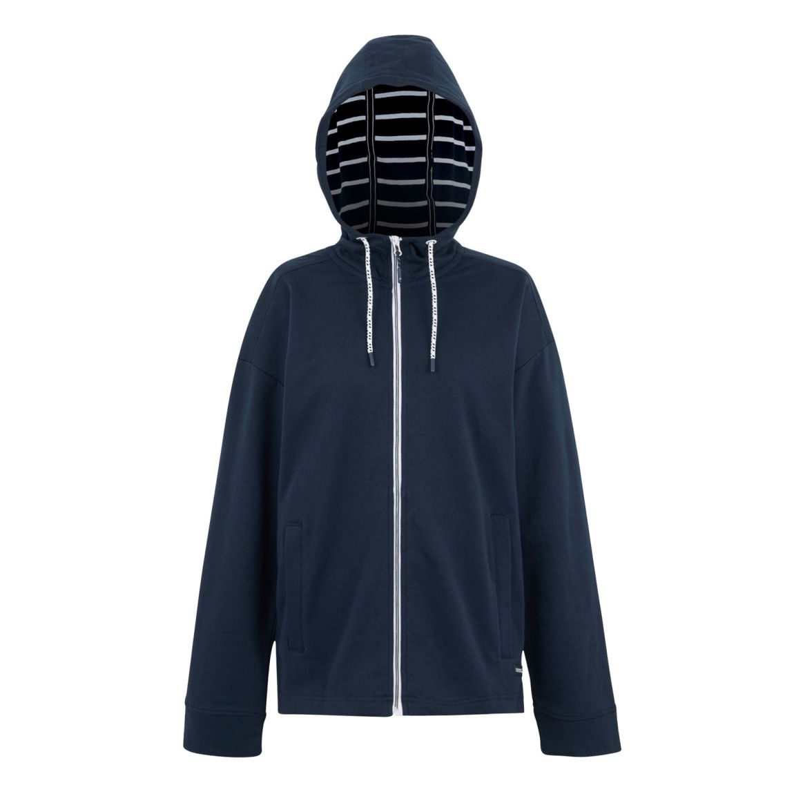 Full Zip Hoodie Bayletta II Cotton Navy main product photo