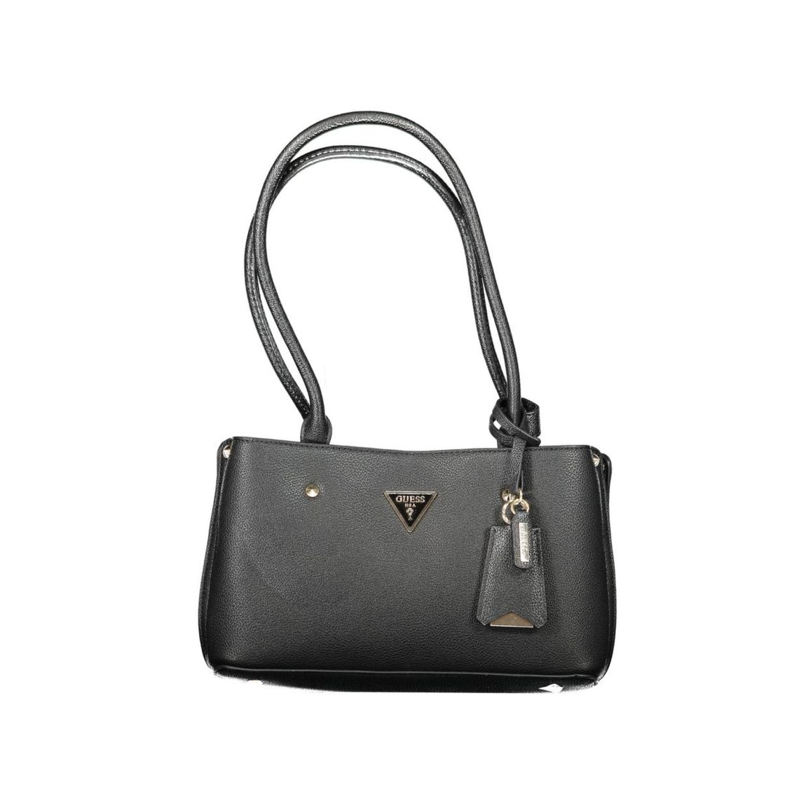 Nelly Small Tote Handbag Wo - Black main product photo