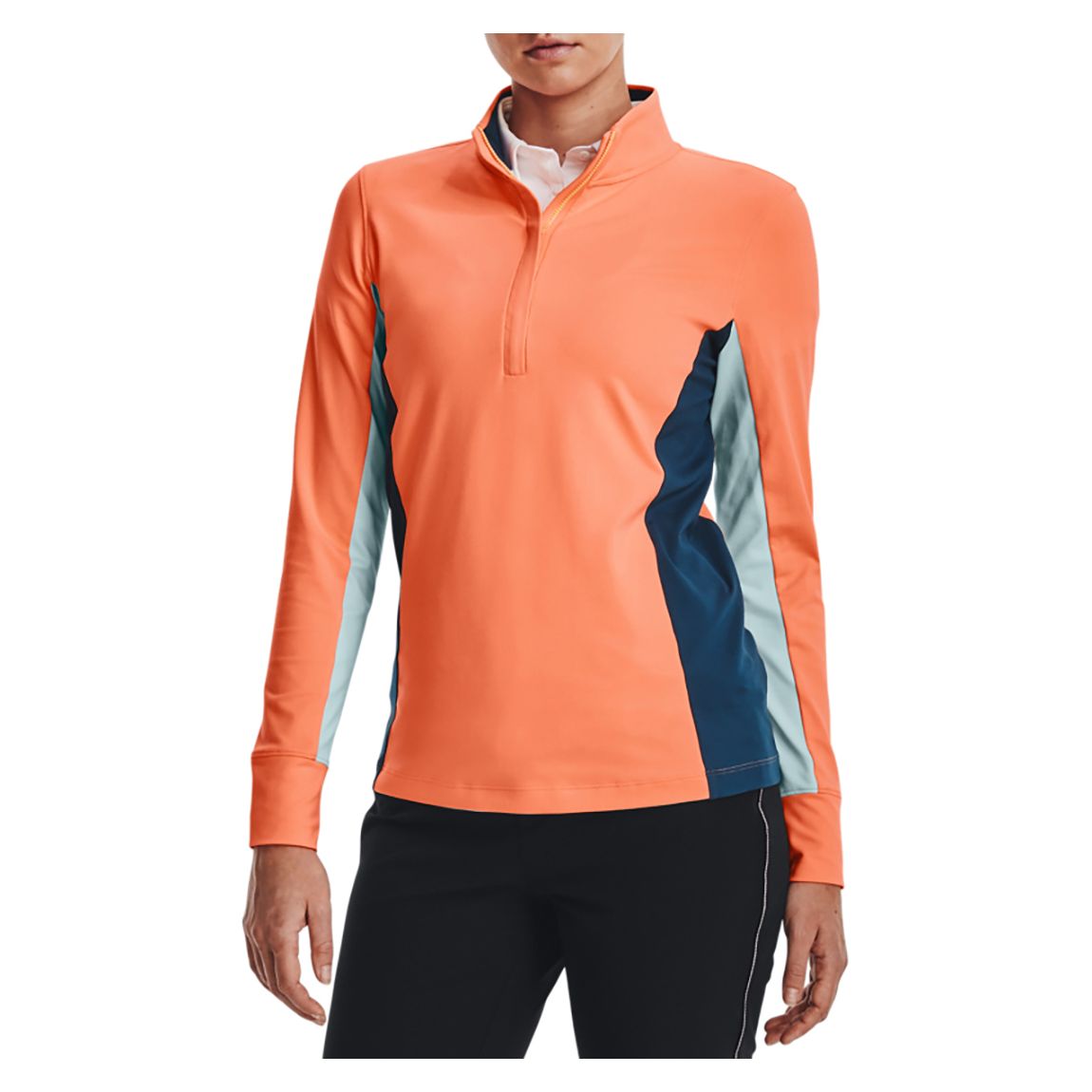 Orange Storm 1/2 Zip Stretch Midlayer main product photo