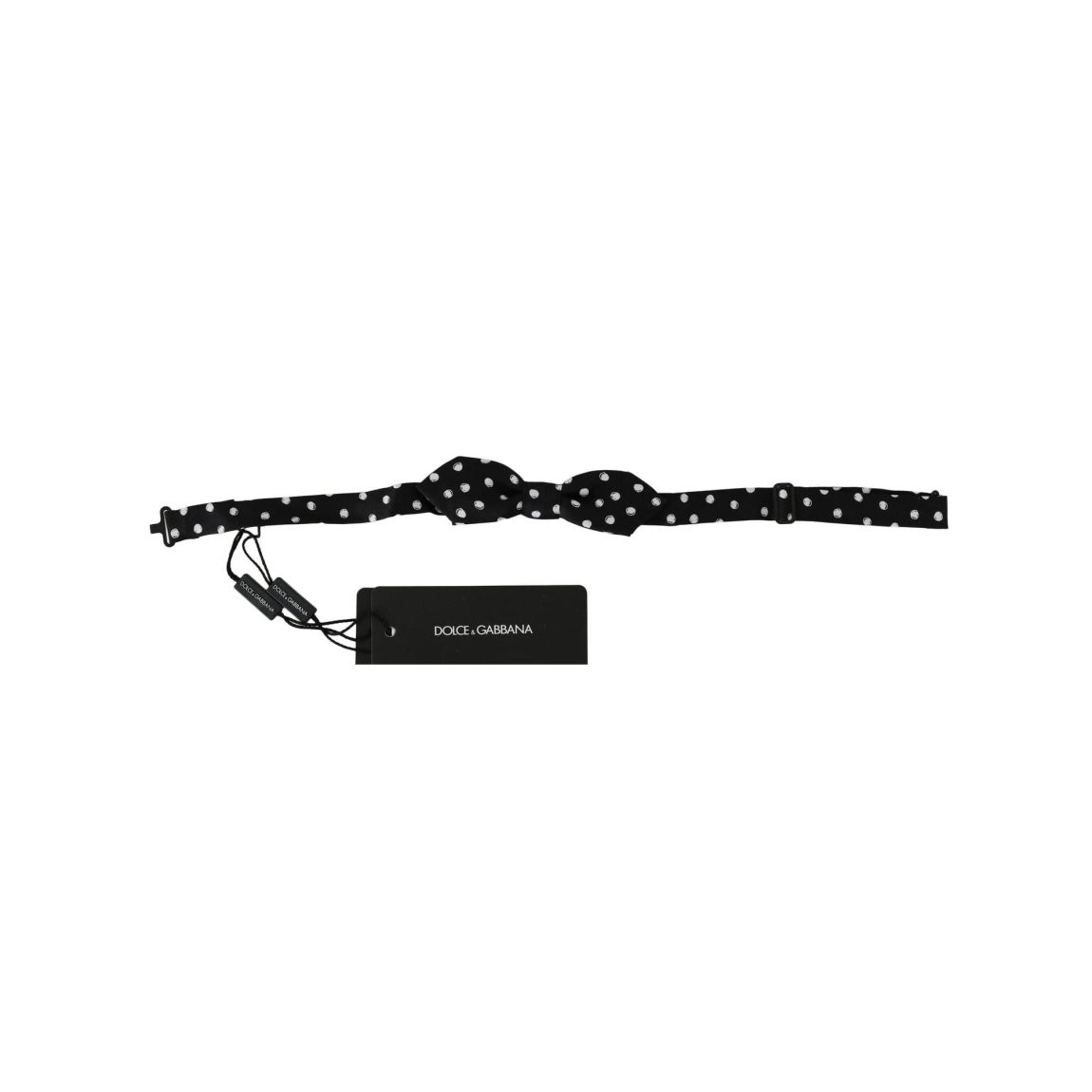 Elegant Polka Dot Bow Tie for Formal Events - Black Ties main product photo