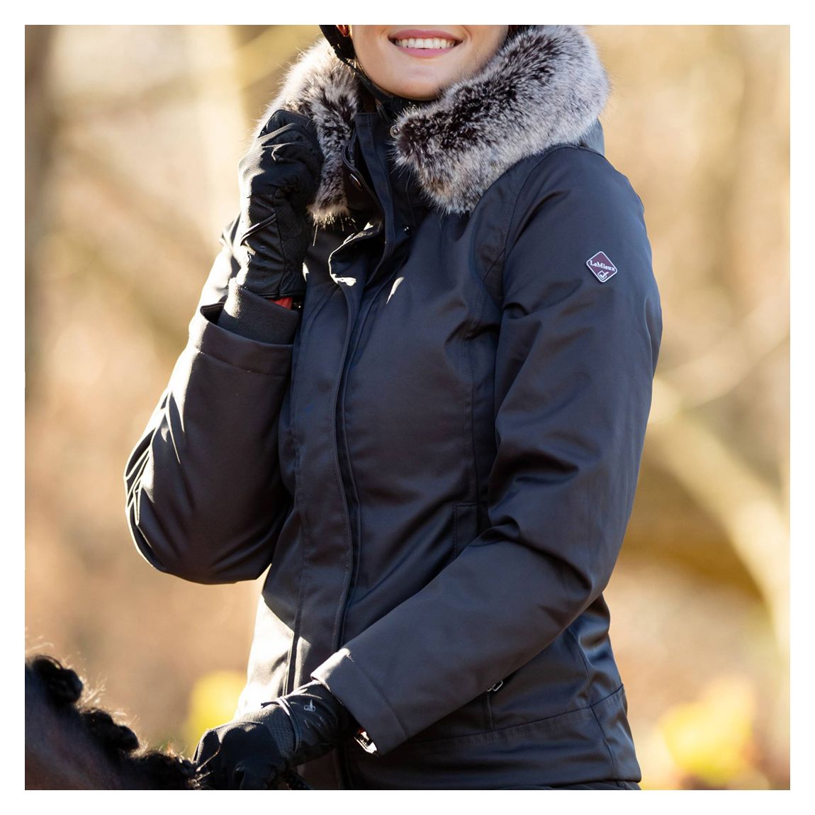 Charcoal Waterproof Short Coat main product photo