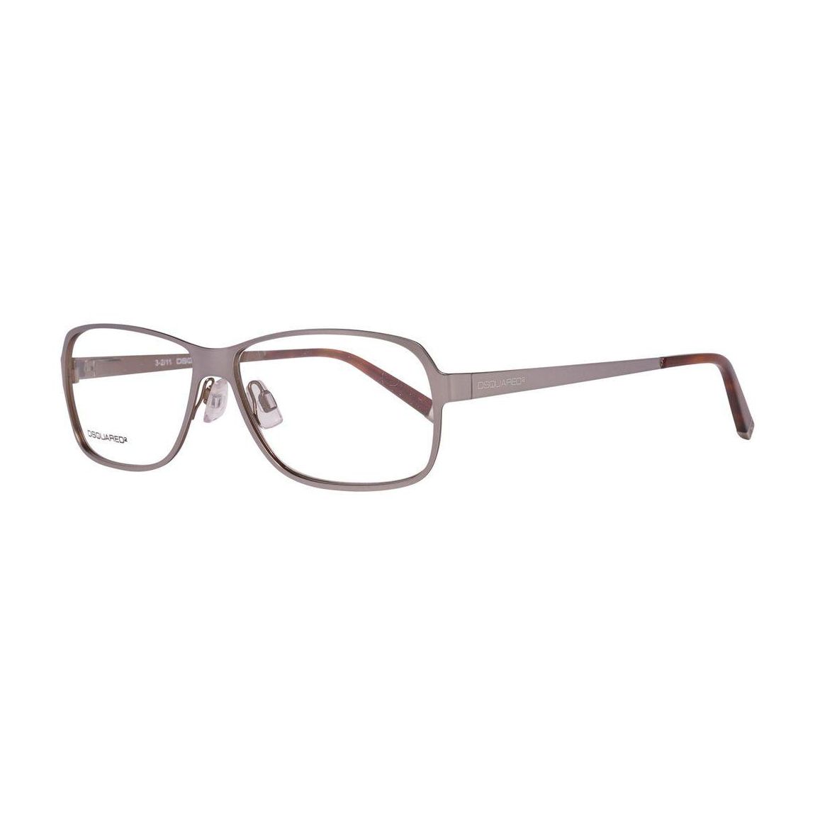 5057 Rectangle Eyeglasses - Gray Frames For main product photo